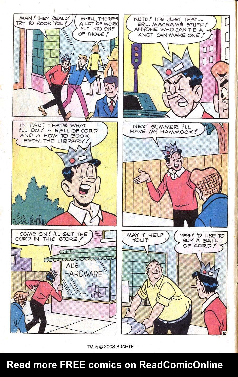 Read online Jughead (1965) comic -  Issue #265 - 4