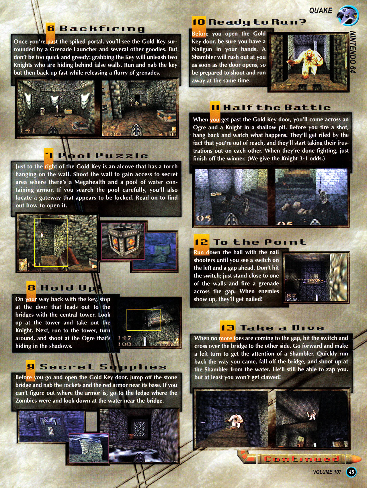 Read online Nintendo Power comic -  Issue #107 - 46