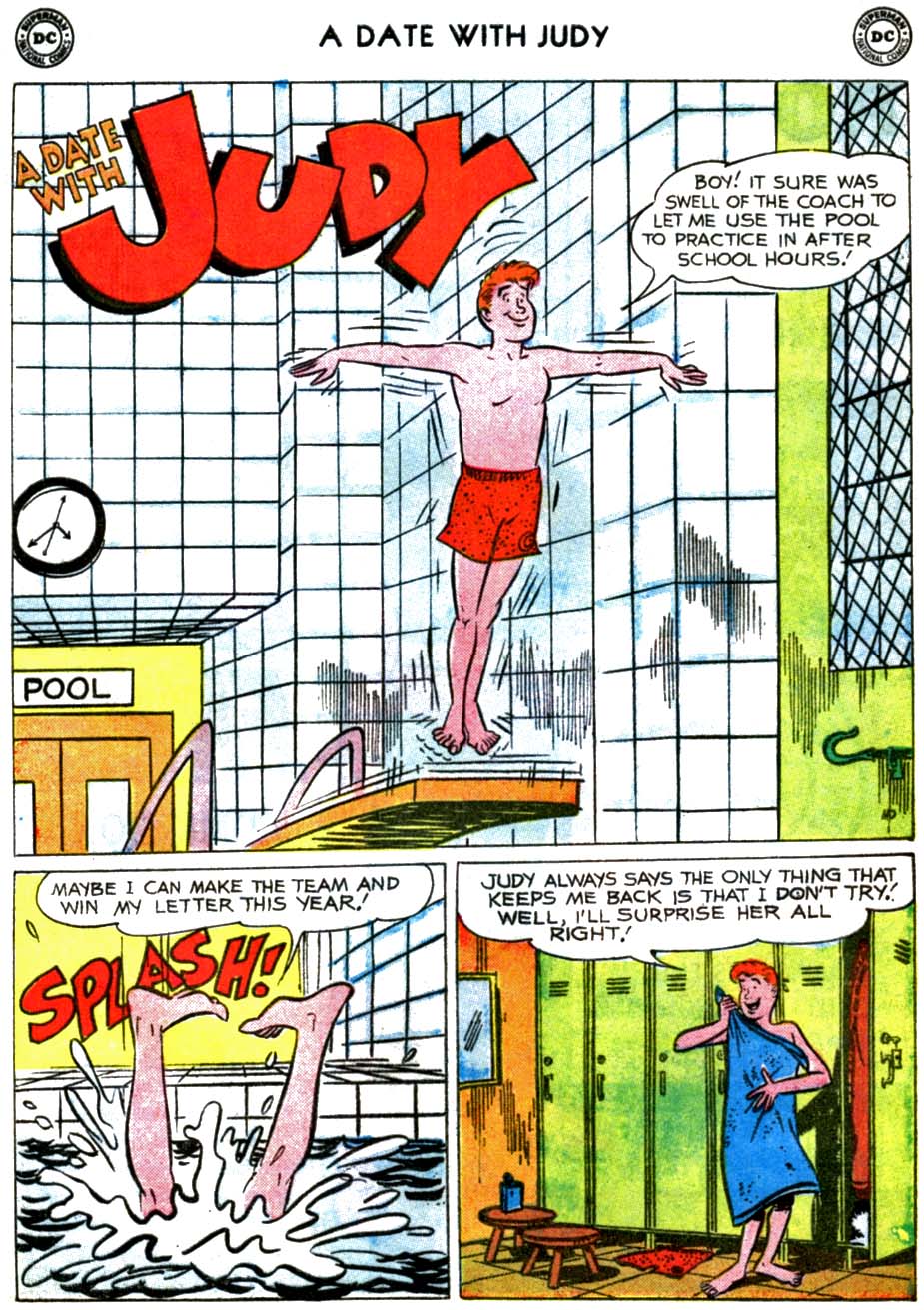 Read online A Date with Judy comic -  Issue #77 - 28