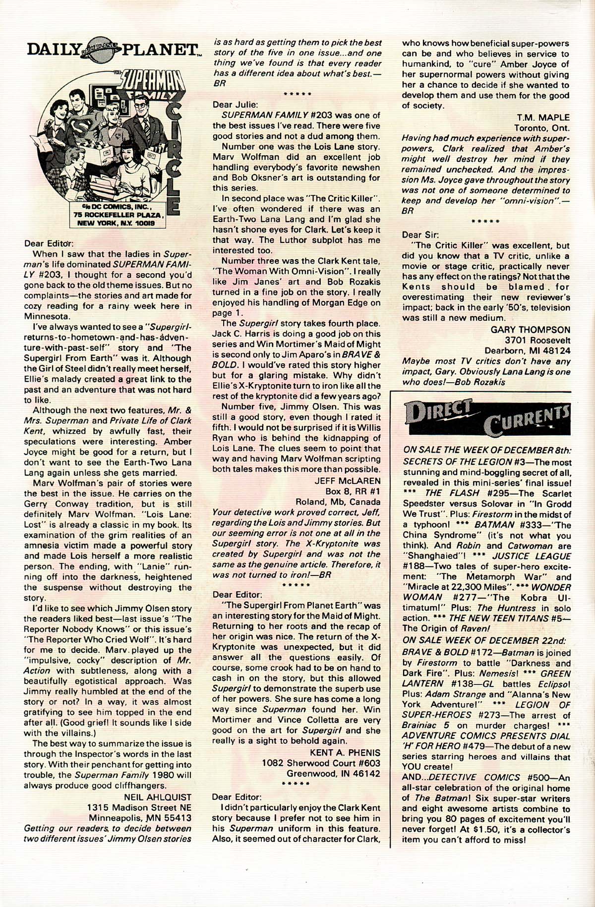 Read online The Superman Family comic -  Issue #206 - 2