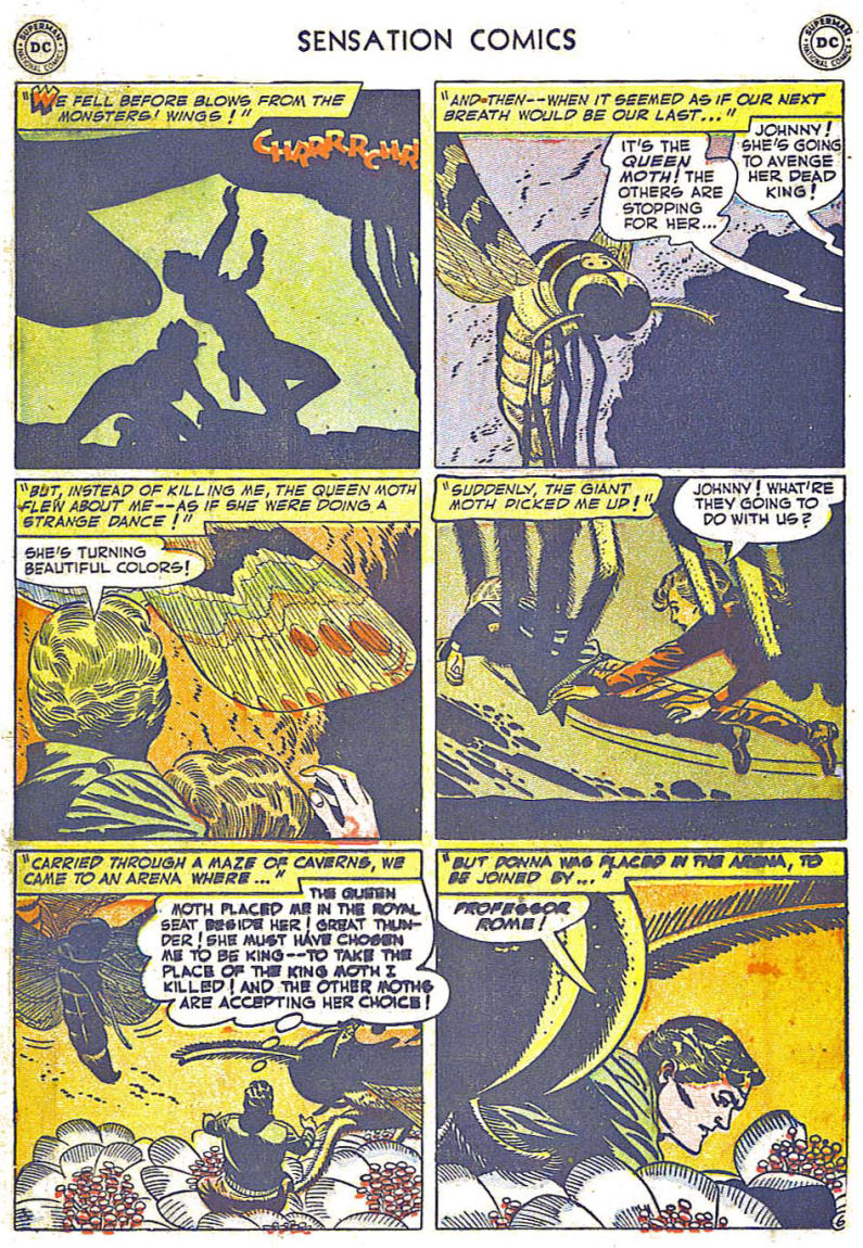 Read online Sensation (Mystery) Comics comic -  Issue #108 - 18