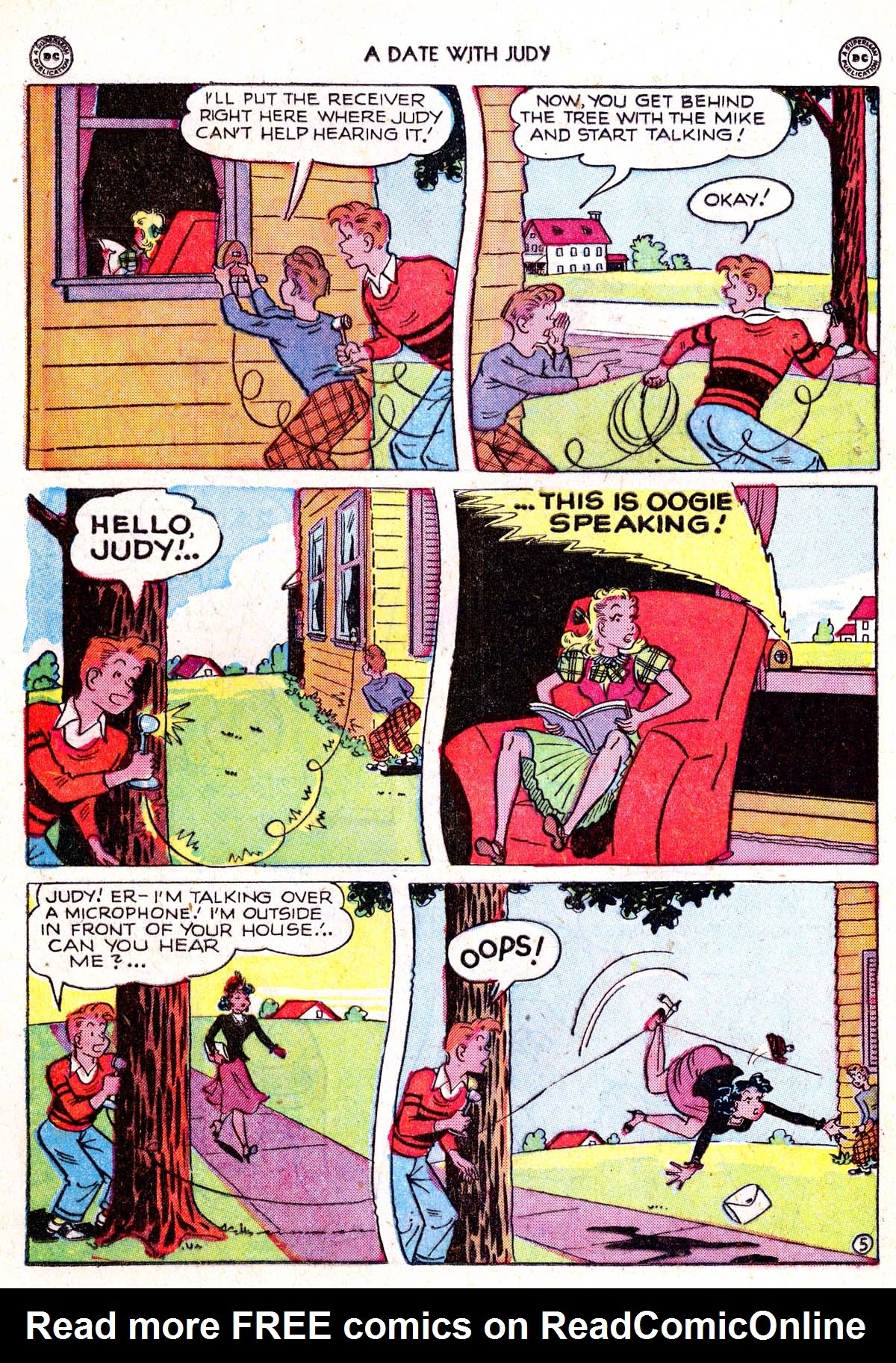 Read online A Date with Judy comic -  Issue #9 - 34