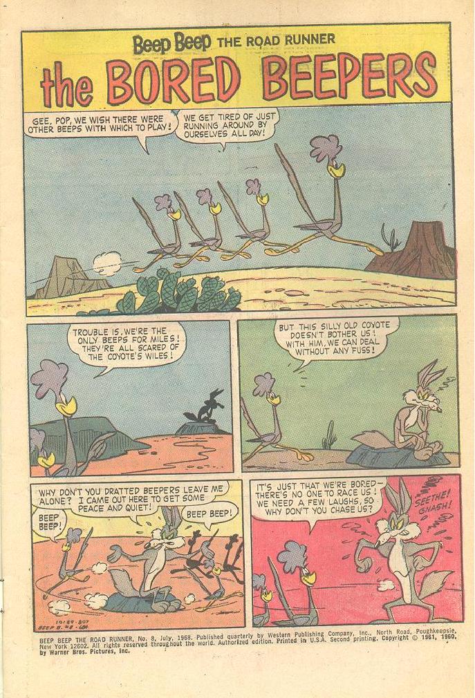 Read online Beep Beep The Road Runner comic -  Issue #8 - 3