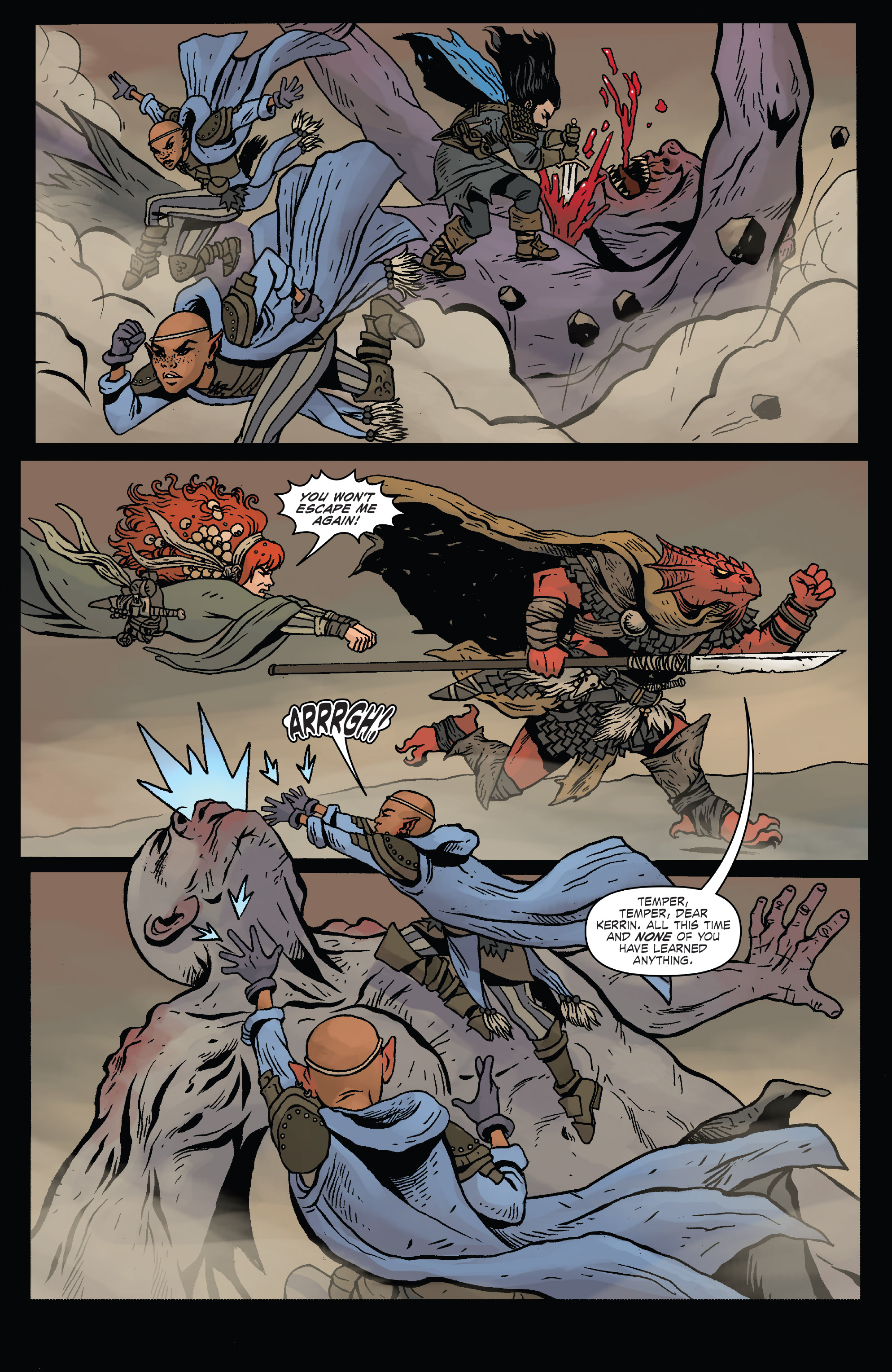 Read online Dungeon & Dragons: A Darkened Wish comic -  Issue #2 - 18