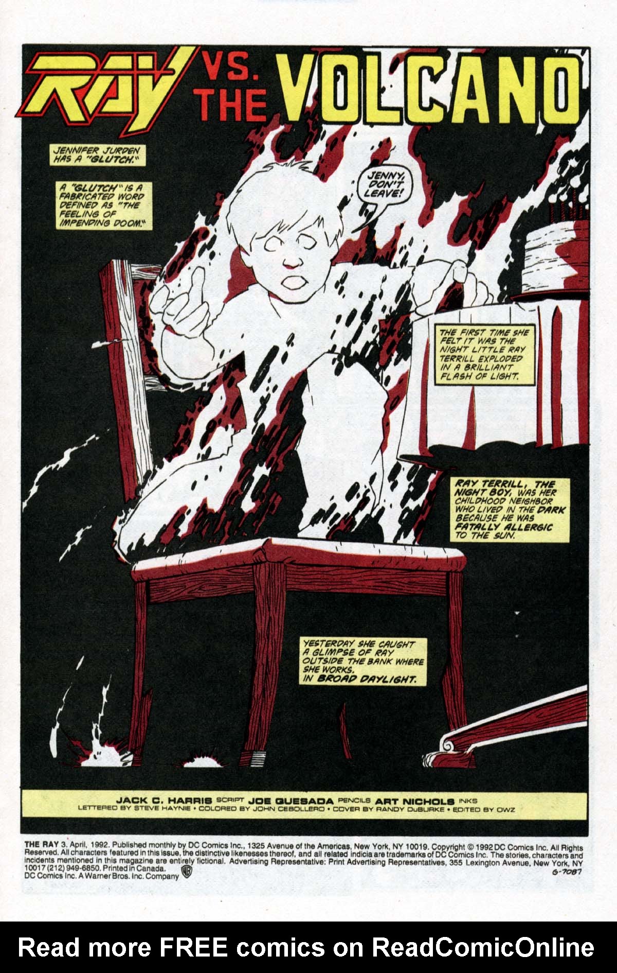 Read online The Ray (1992) comic -  Issue #3 - 3