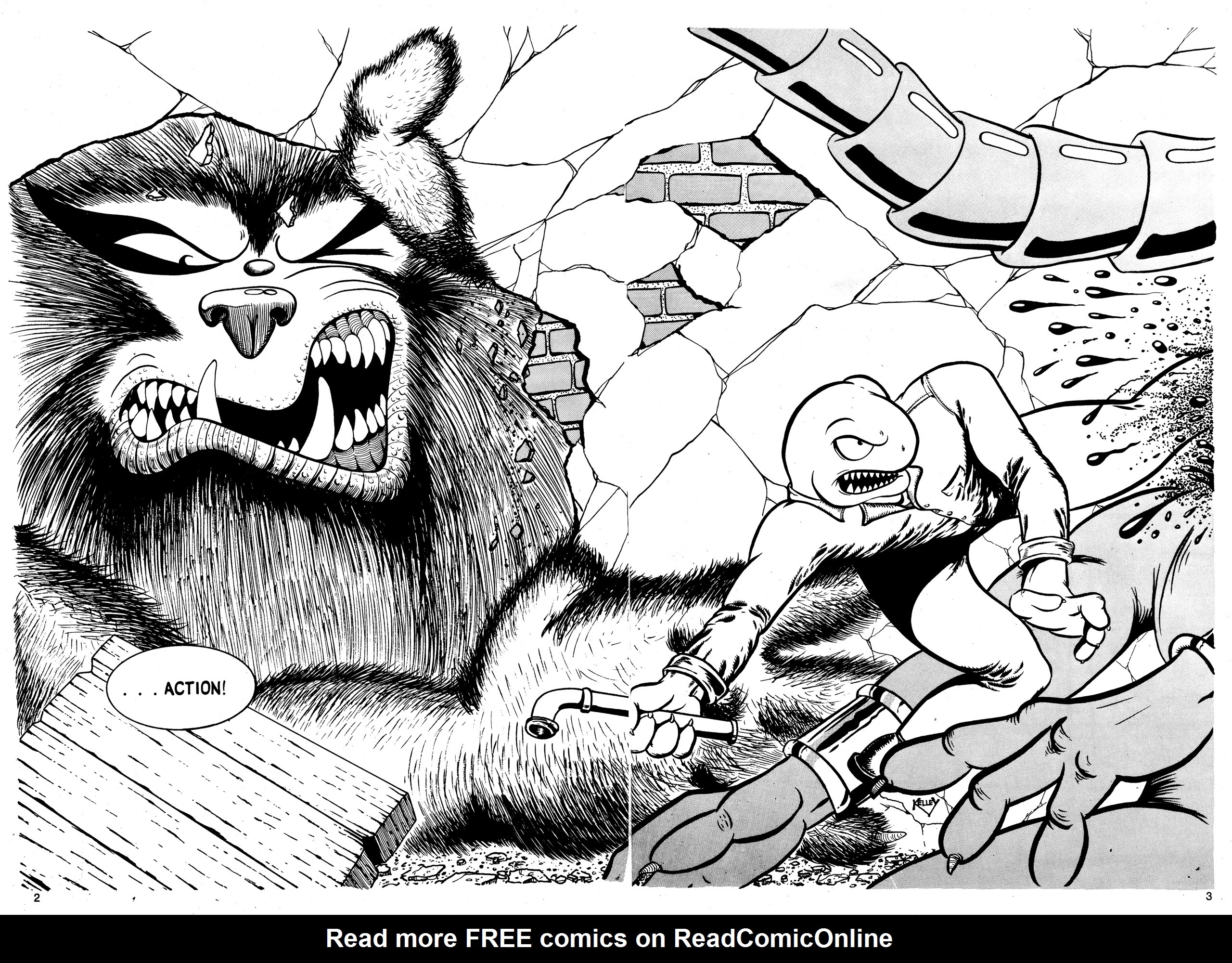 Read online Cold-Blooded Chameleon Commandos comic -  Issue #4 - 3