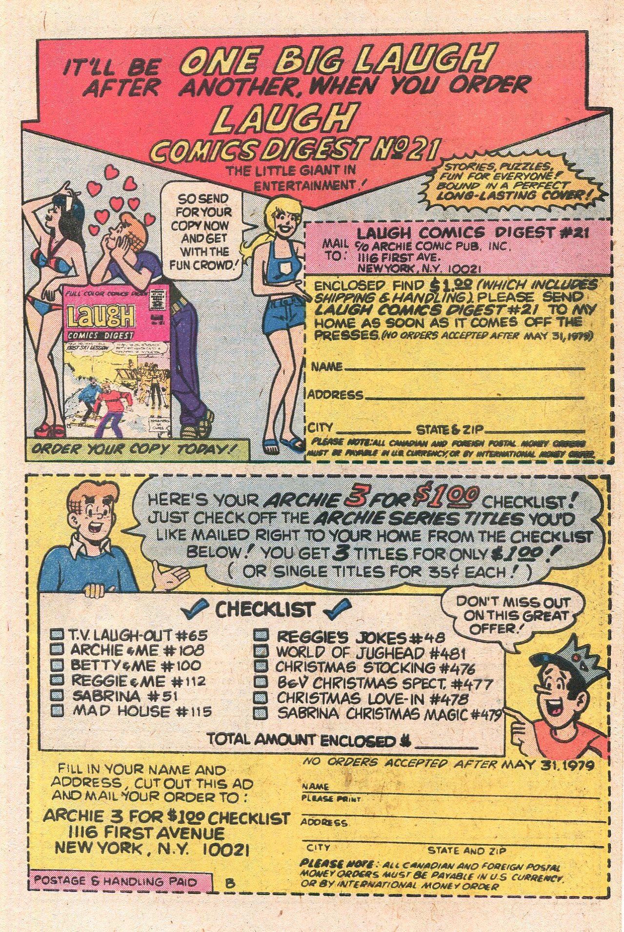 Read online Archie's Joke Book Magazine comic -  Issue #253 - 27
