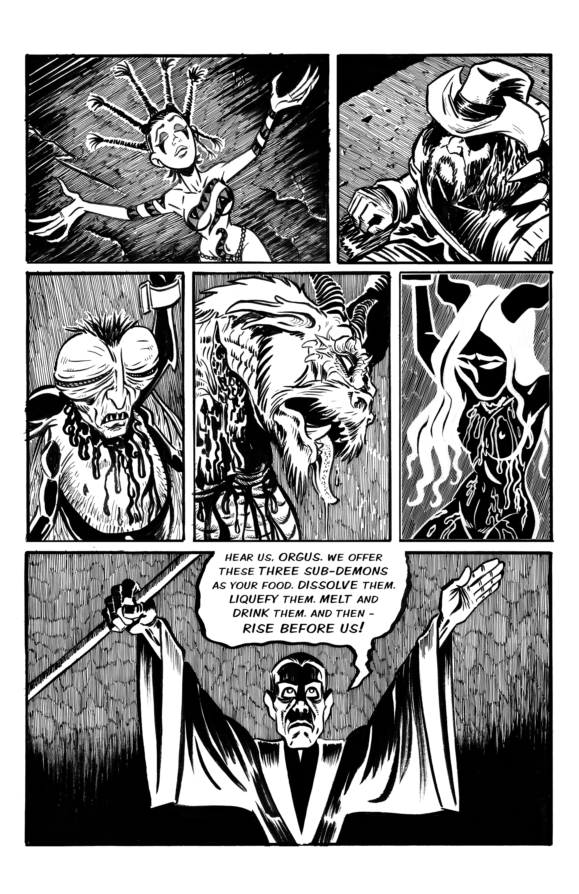 Read online Wulf and Batsy: Magnum Orgus comic -  Issue #8 - 29