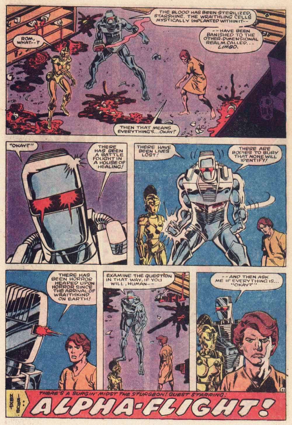 Read online ROM (1979) comic -  Issue #55 - 22