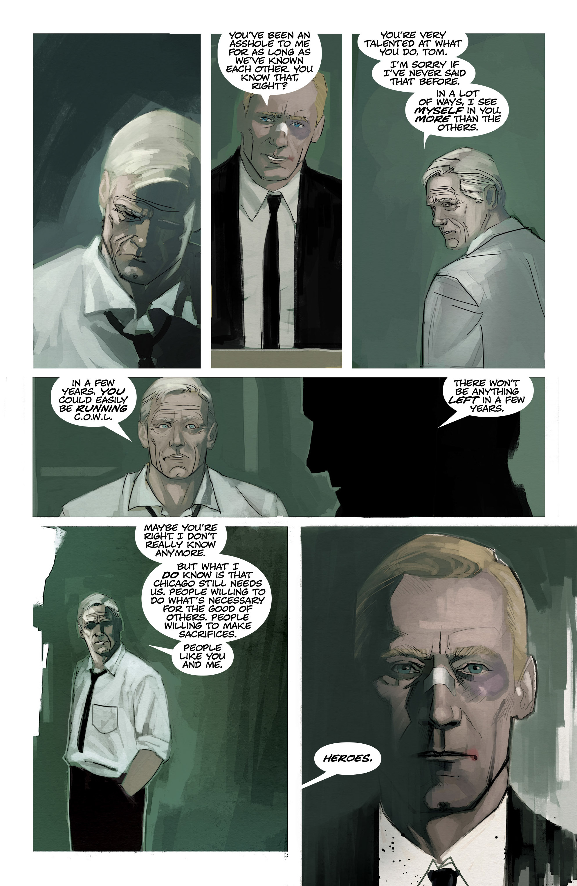 Read online C.O.W.L. comic -  Issue #5 - 16