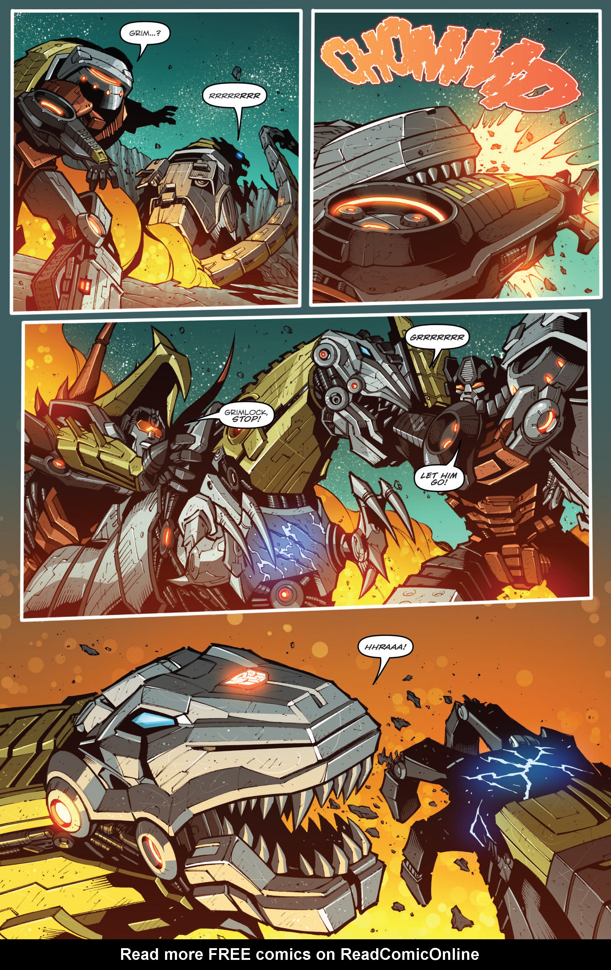 Read online The Transformers Prime: Rage of the Dinobots comic -  Issue #1 - 21