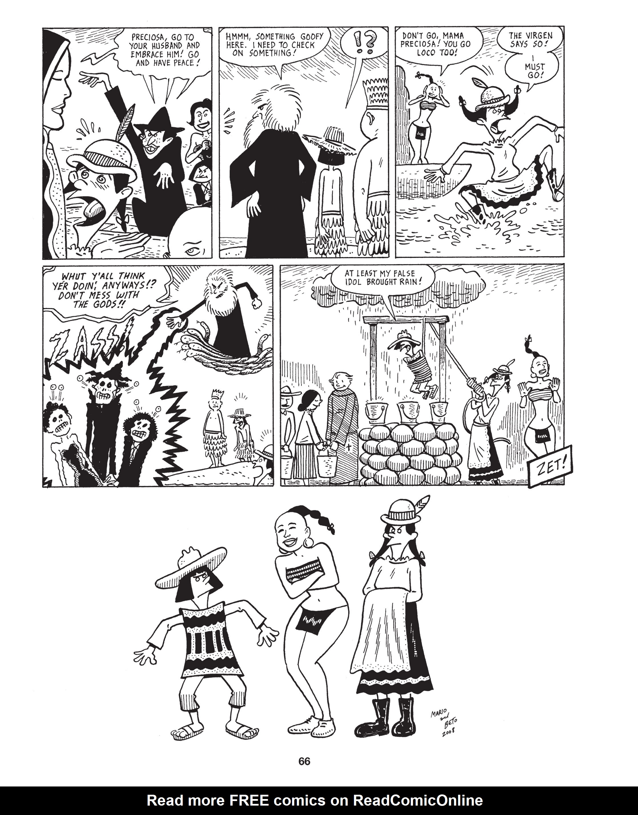 Read online Love and Rockets: New Stories comic -  Issue #1 - 68