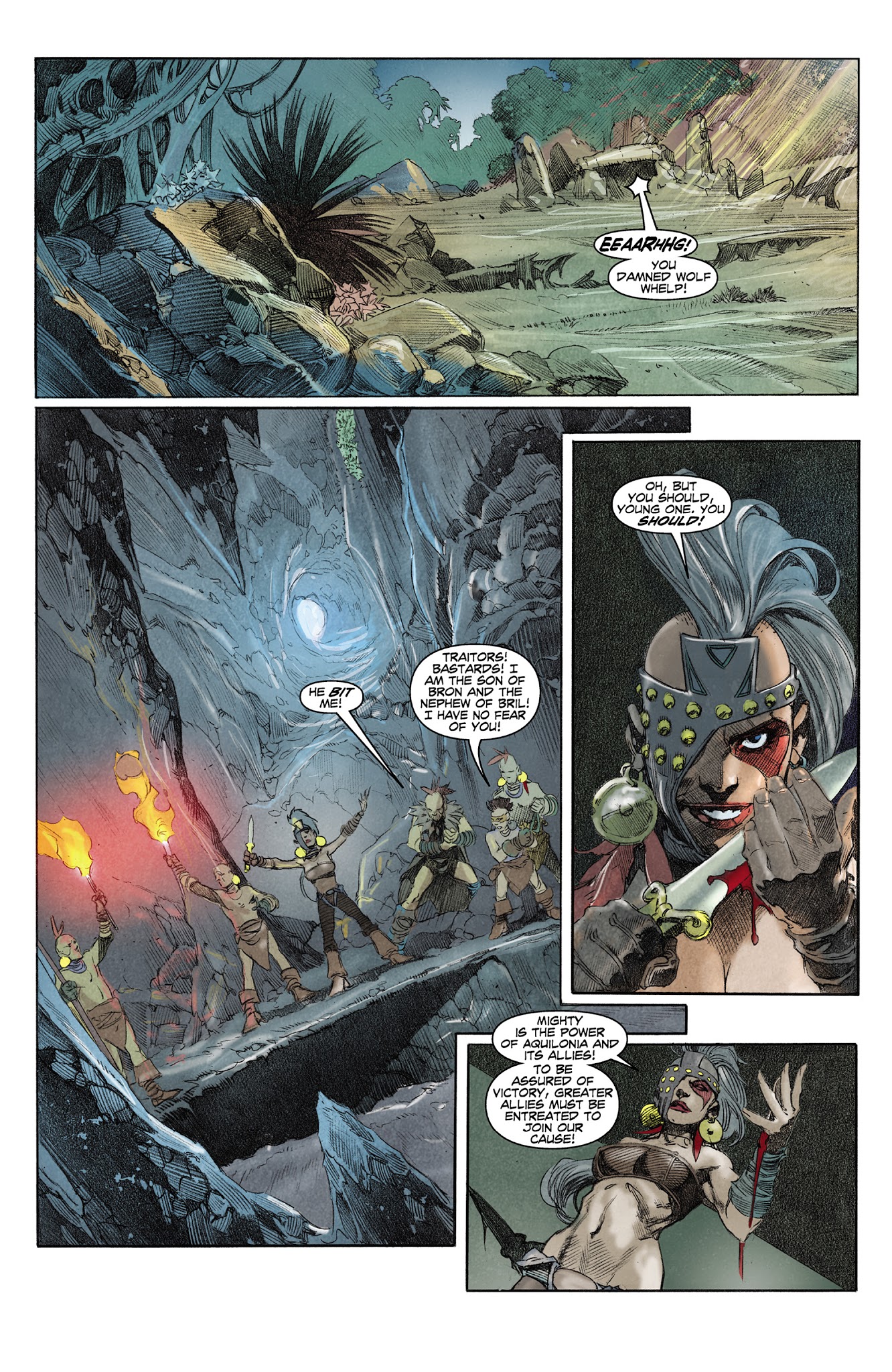 Read online King Conan: Wolves Beyond the Border comic -  Issue #4 - 6