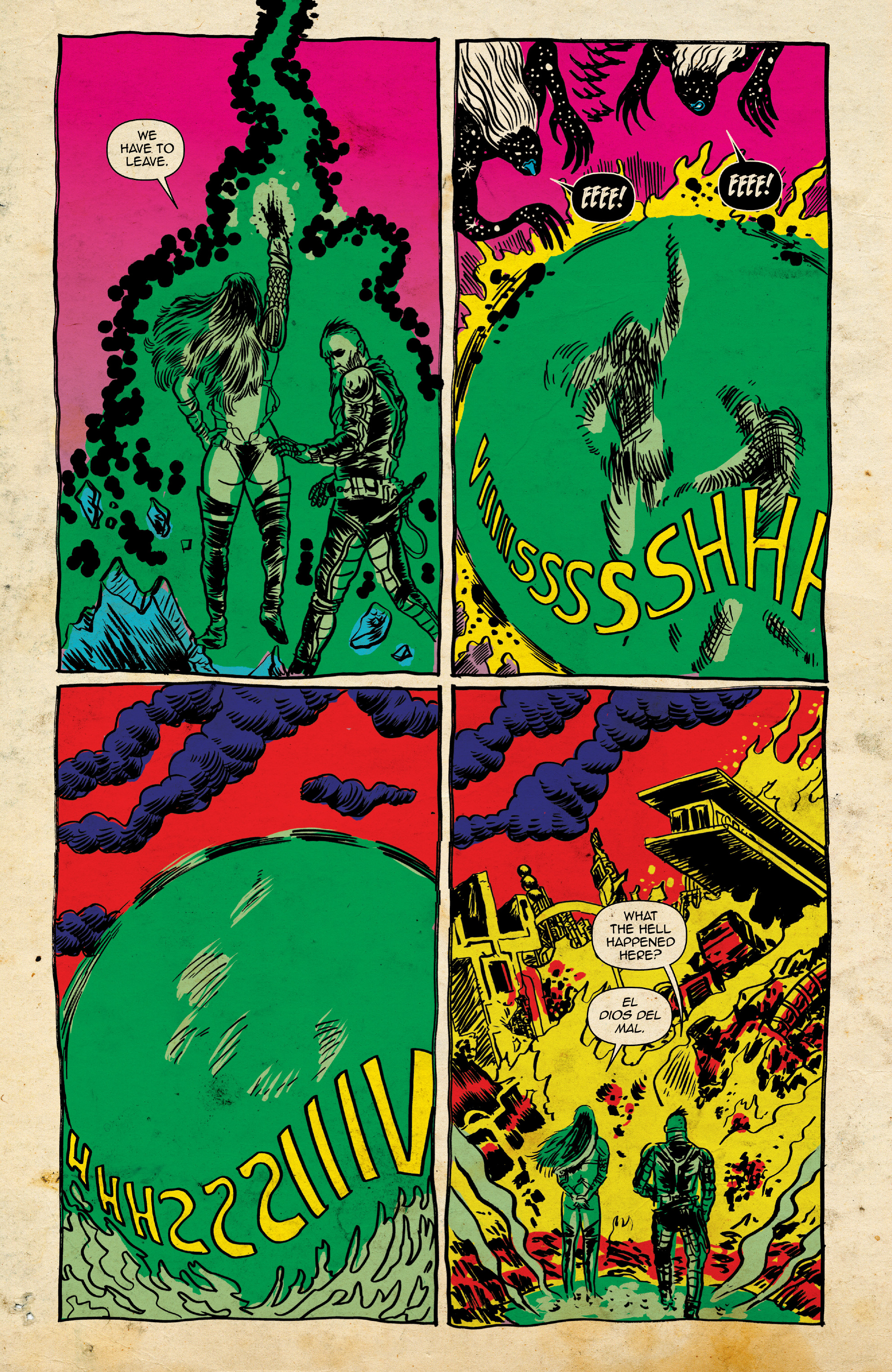 Read online Space Riders: Galaxy of Brutality comic -  Issue #2 - 4