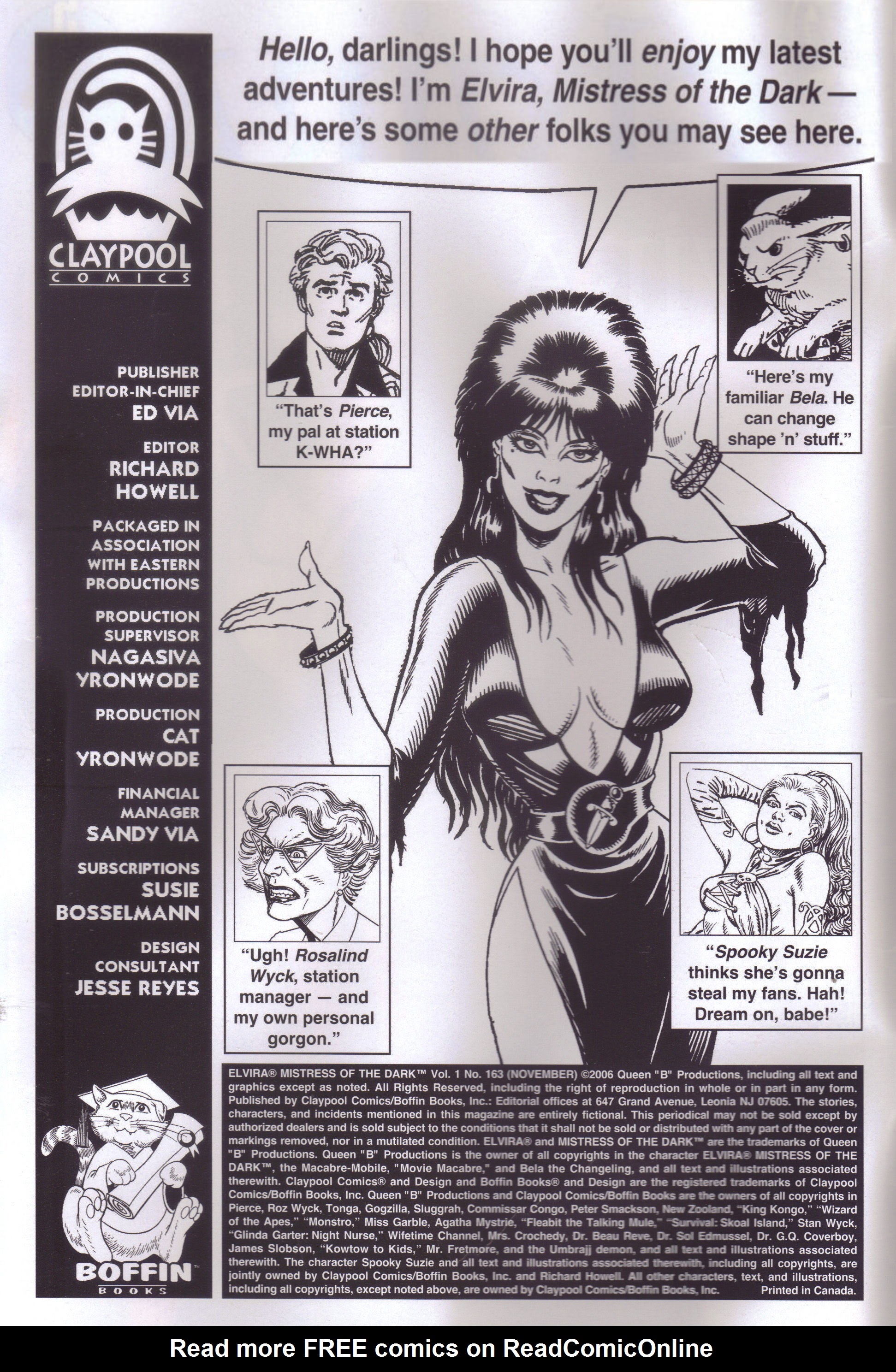 Read online Elvira, Mistress of the Dark comic -  Issue #163 - 2