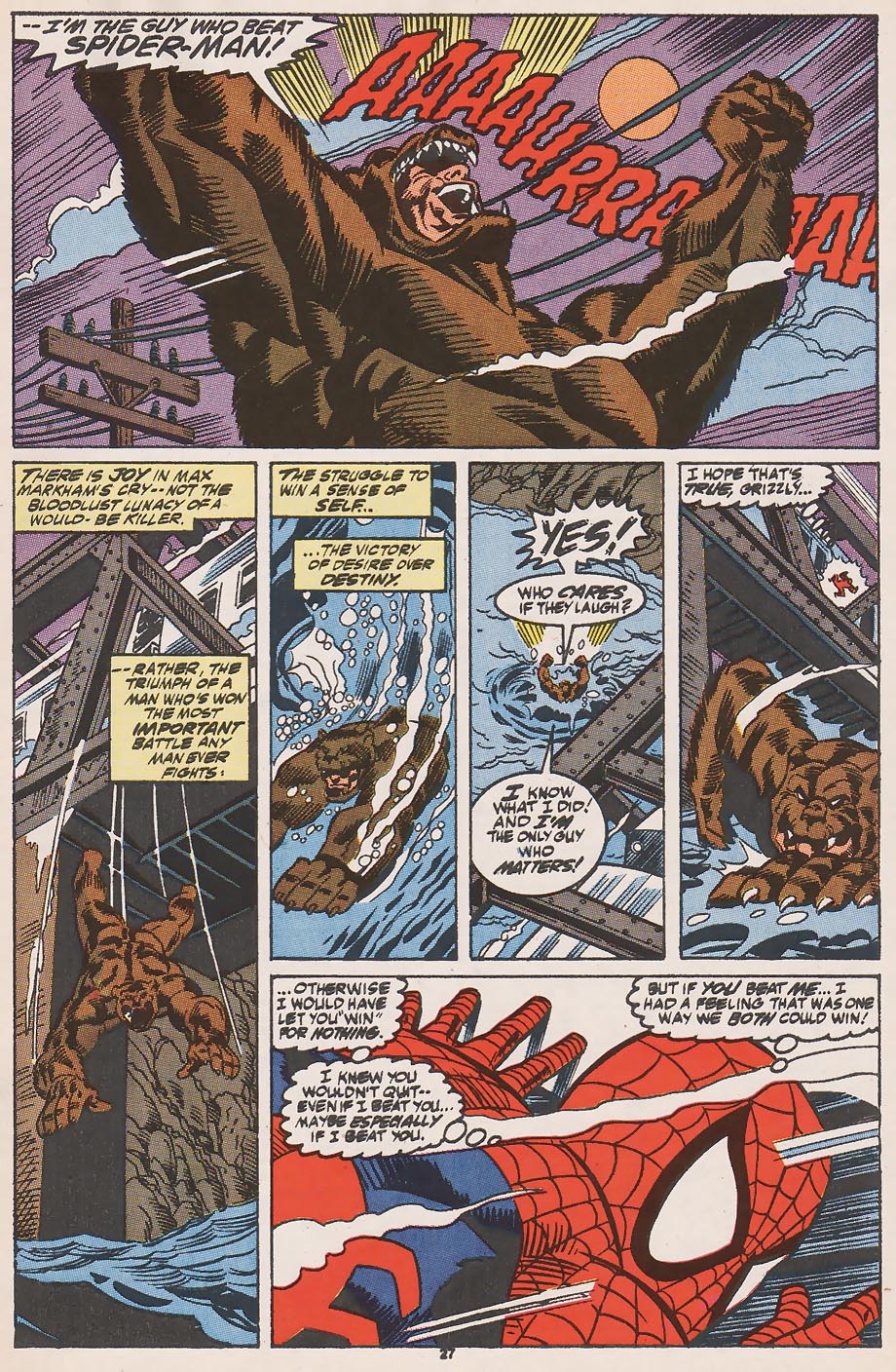 Read online Web of Spider-Man (1985) comic -  Issue #58 - 21