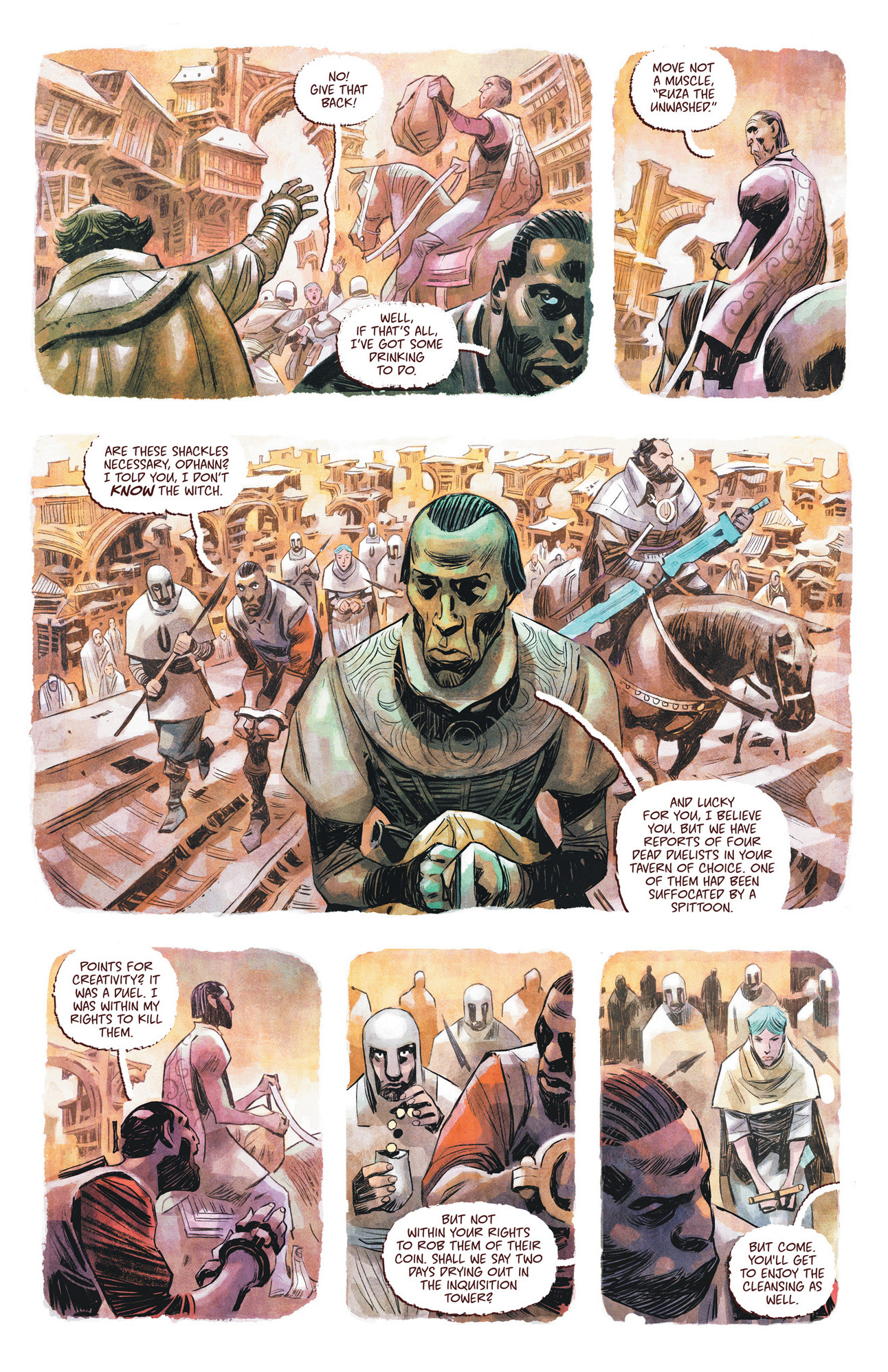Read online Forgotten Blade comic -  Issue # TPB (Part 1) - 23