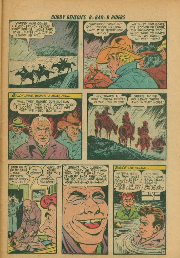 Read online Bobby Benson's B-Bar-B Riders comic -  Issue #12 - 29