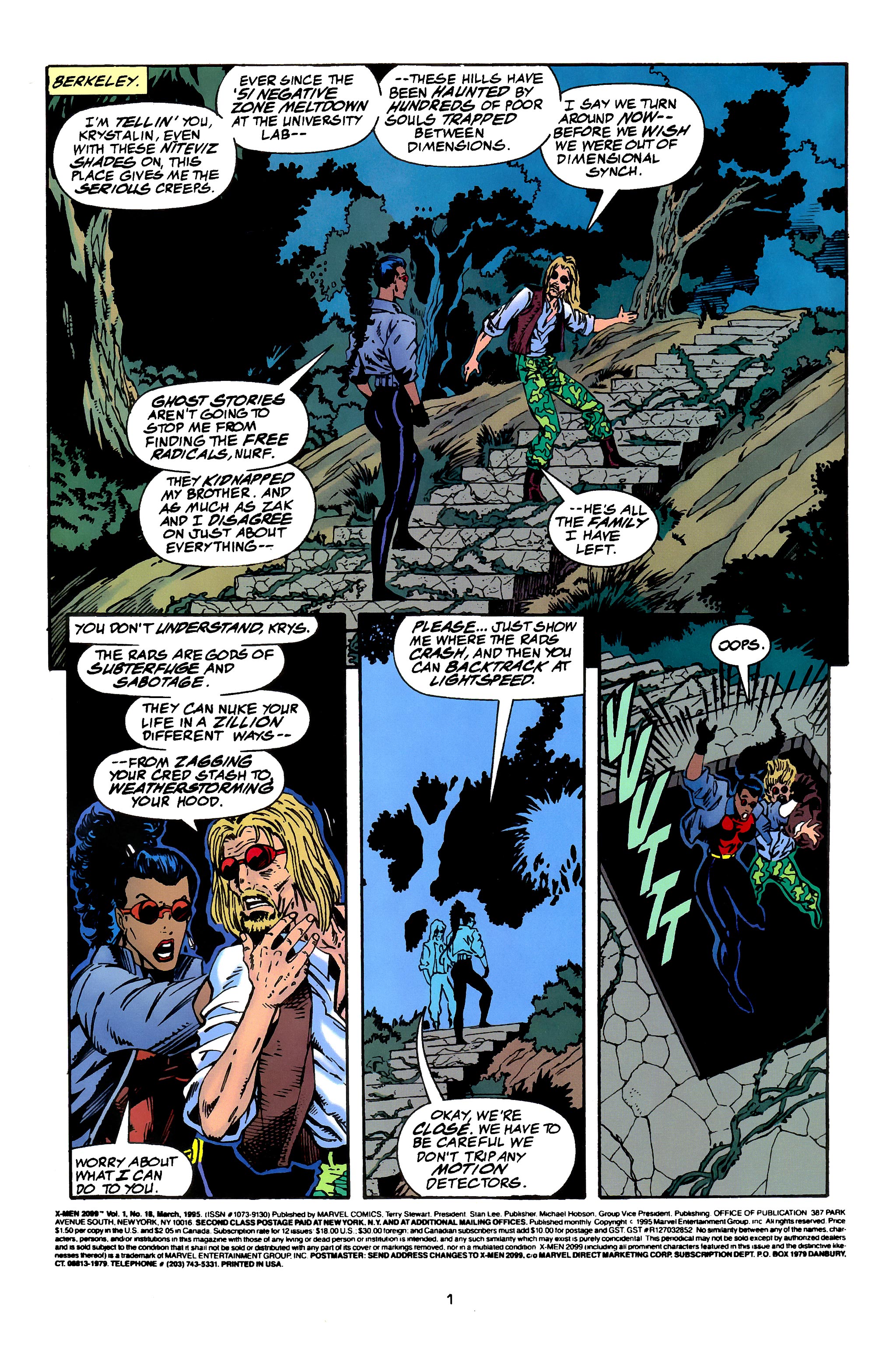 Read online X-Men 2099 comic -  Issue #18 - 2