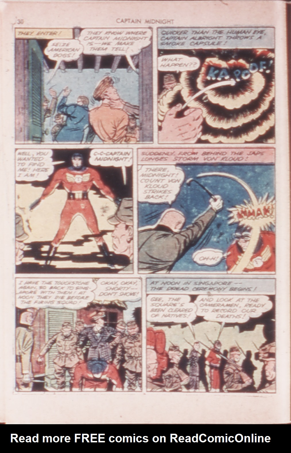 Read online Captain Midnight (1942) comic -  Issue #14 - 29
