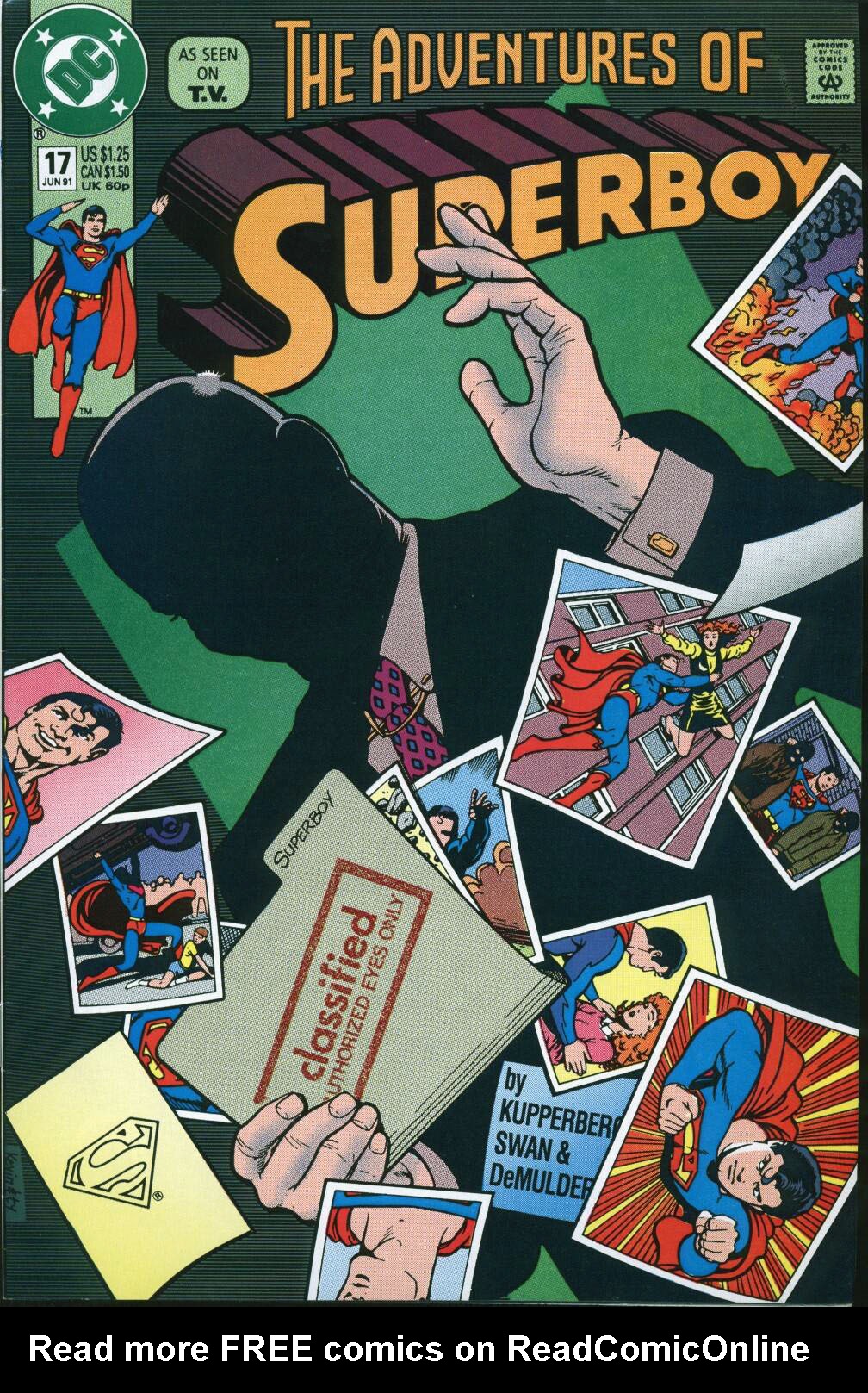 Read online Superboy (1990) comic -  Issue #17 - 1