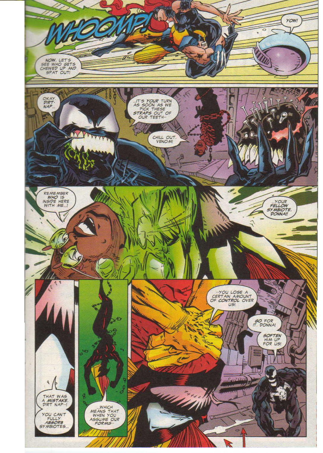 Read online Venom vs Wolverine - Tooth and Claw comic -  Issue #3 - 9