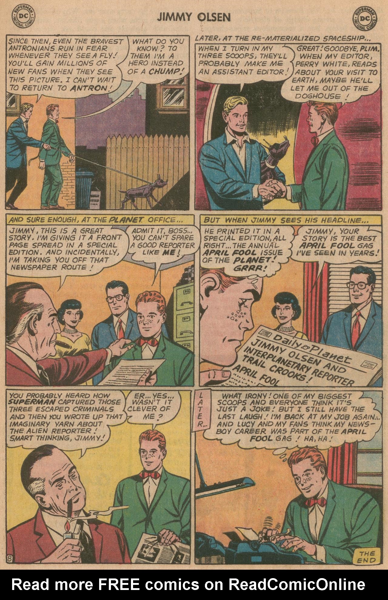 Read online Superman's Pal Jimmy Olsen comic -  Issue #84 - 21