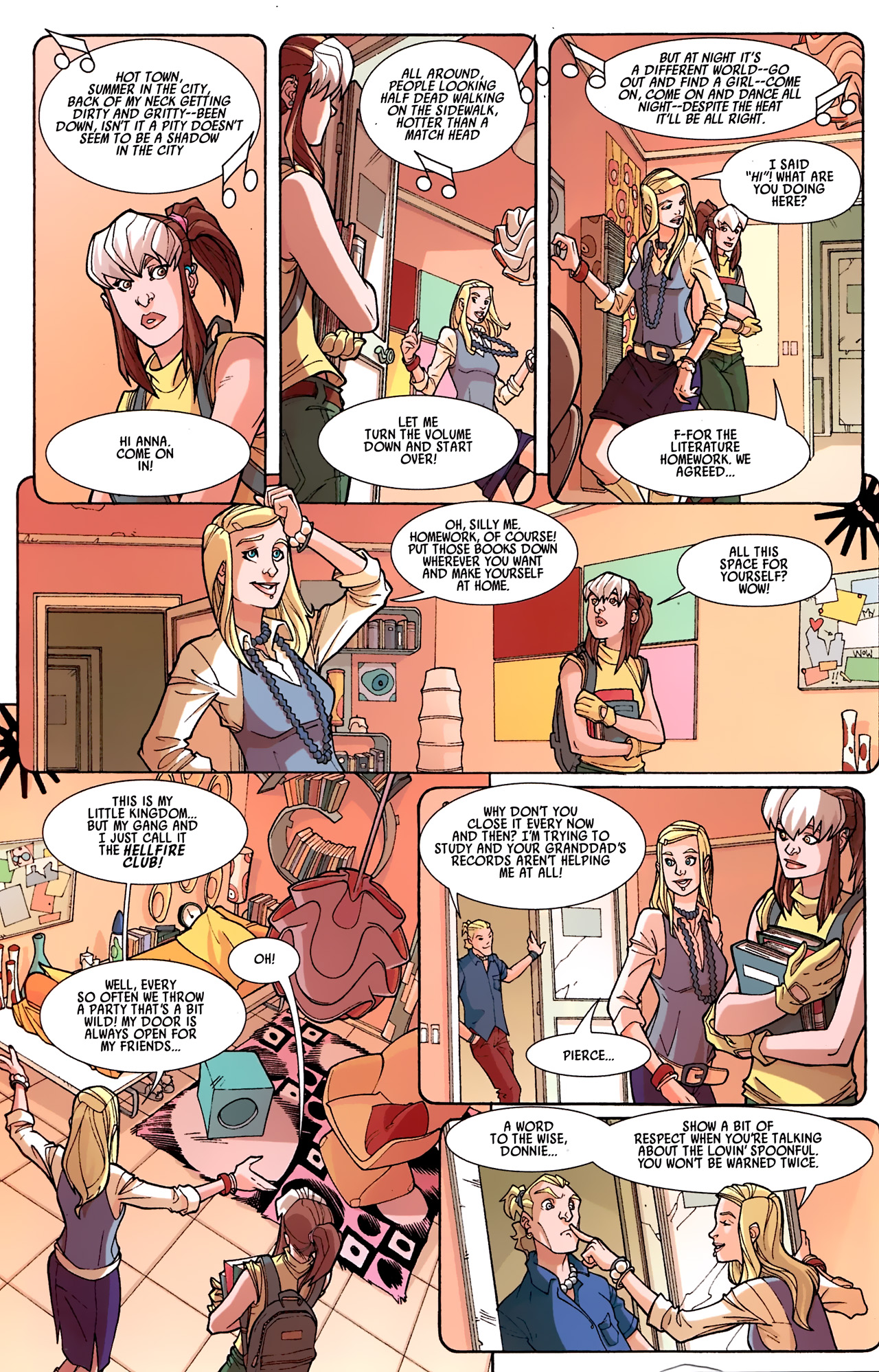 Read online X-Campus comic -  Issue #1 - 35