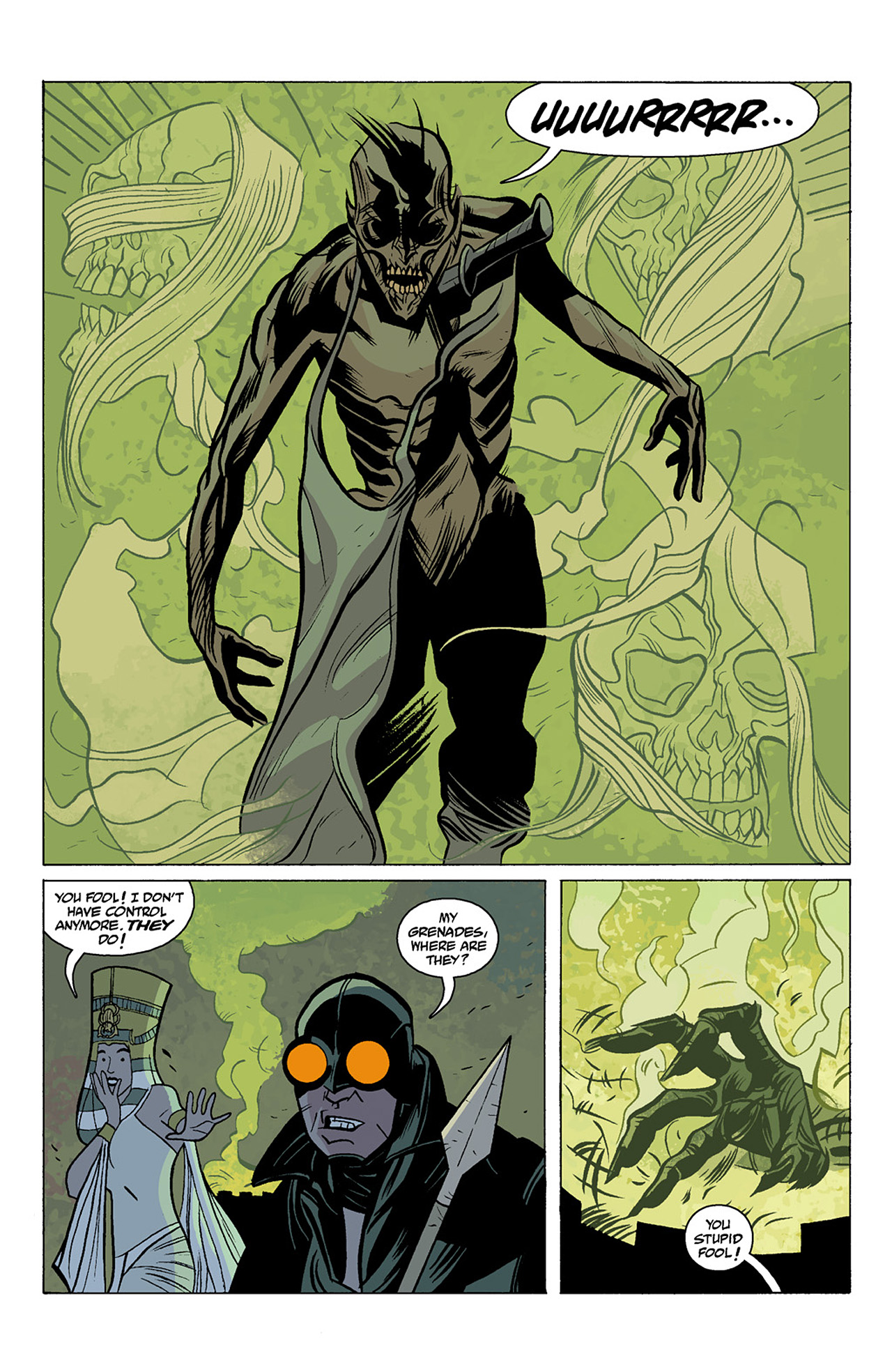 Read online Lobster Johnson: The Prayer of Neferu comic -  Issue # Full - 20