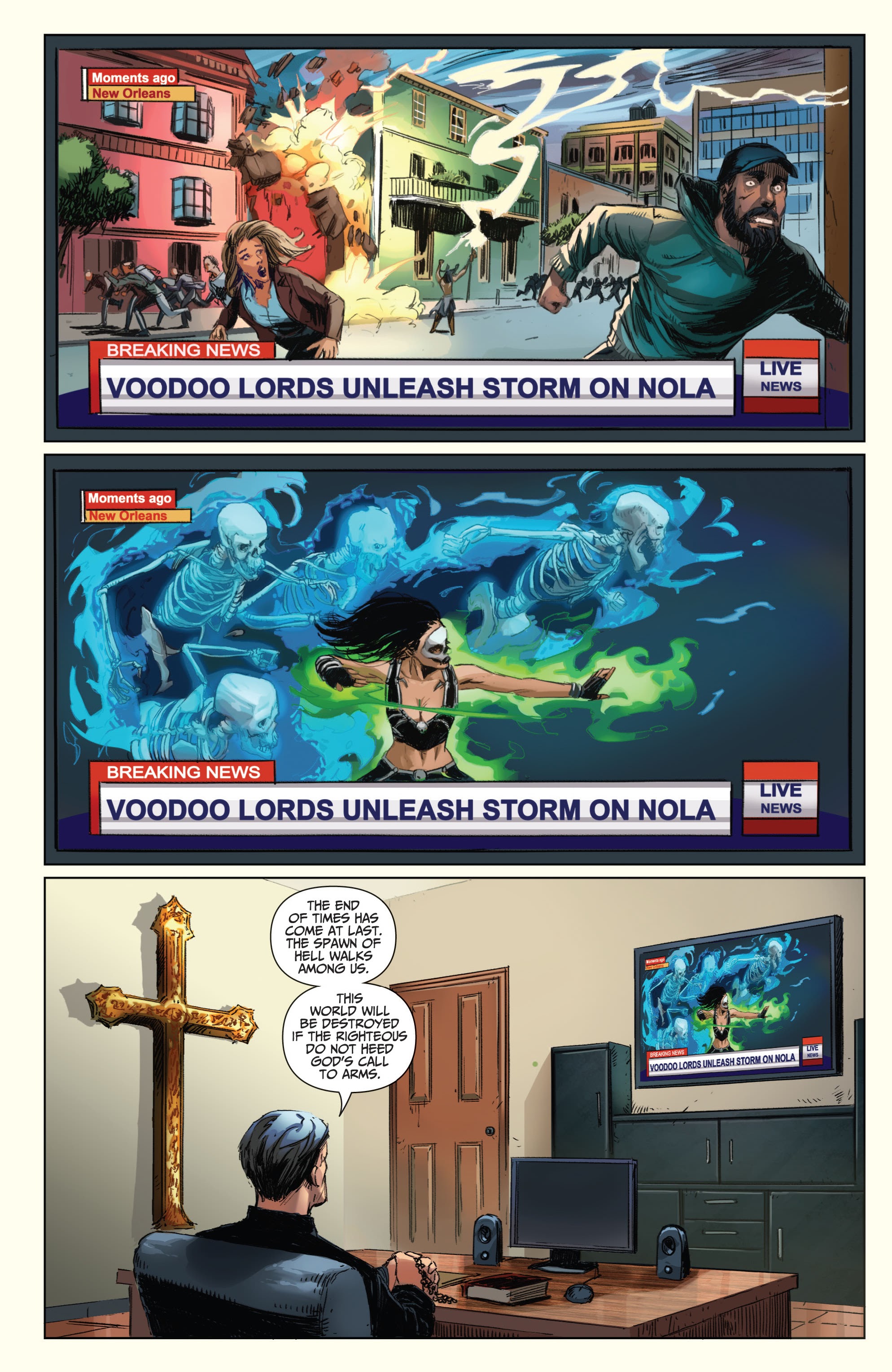 Read online Grimm Spotlight: Mystere: Voodoo Dawn comic -  Issue # Full - 31