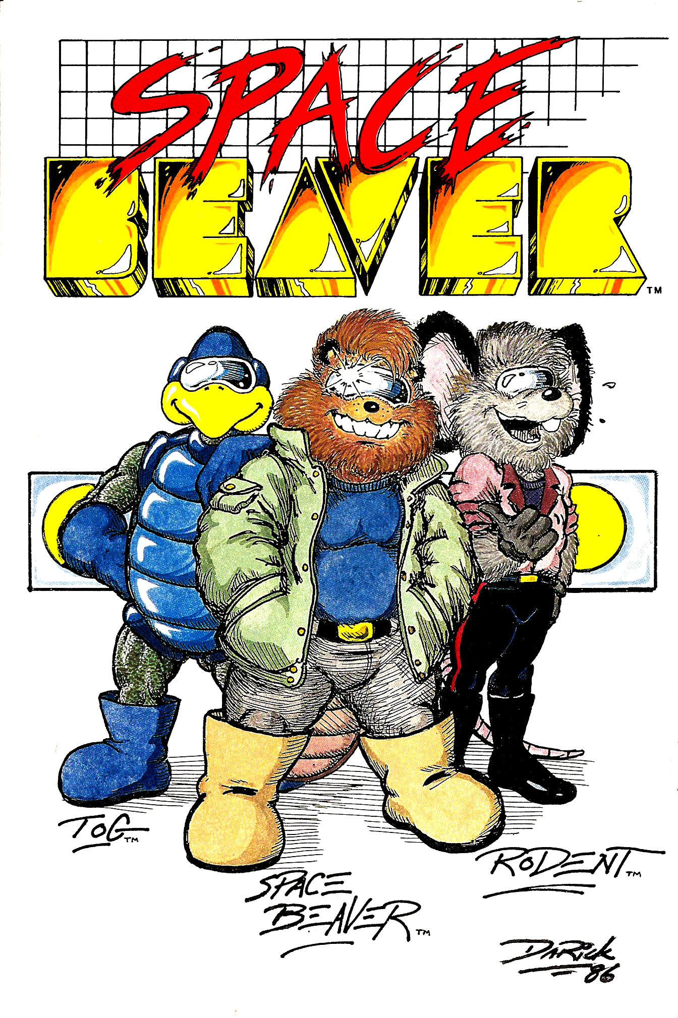 Read online Space Beaver comic -  Issue #2 - 36