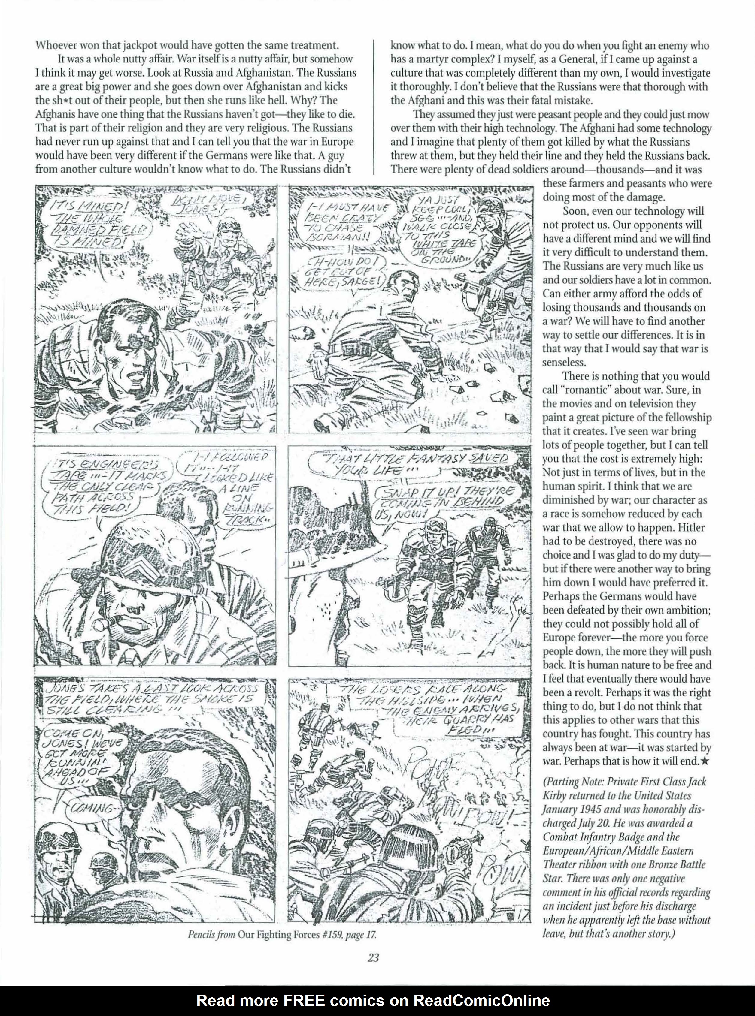 Read online The Jack Kirby Collector comic -  Issue #27 - 57