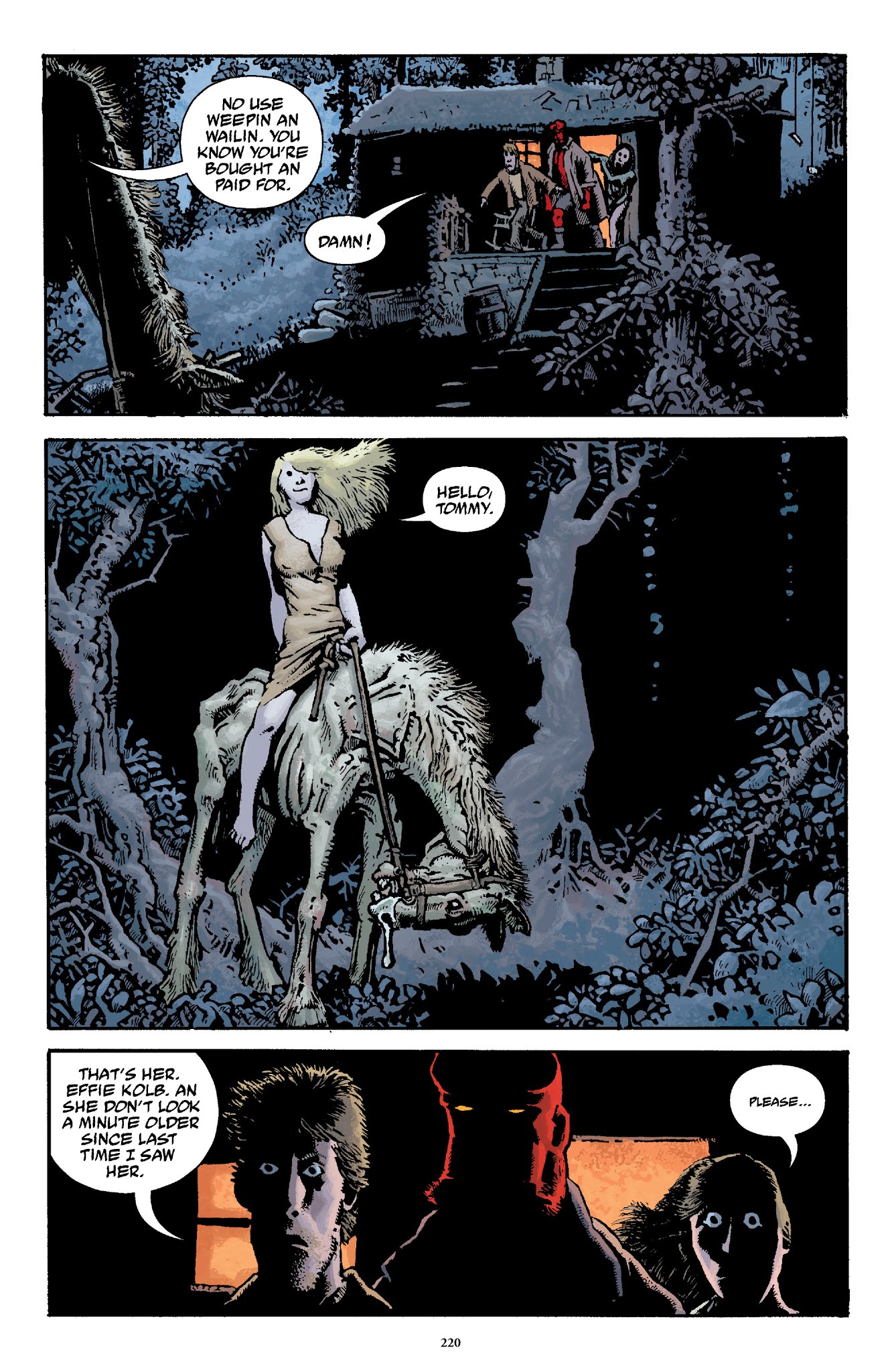 Read online Hellboy The Complete Short Stories comic -  Issue # TPB 1 (Part 3) - 21