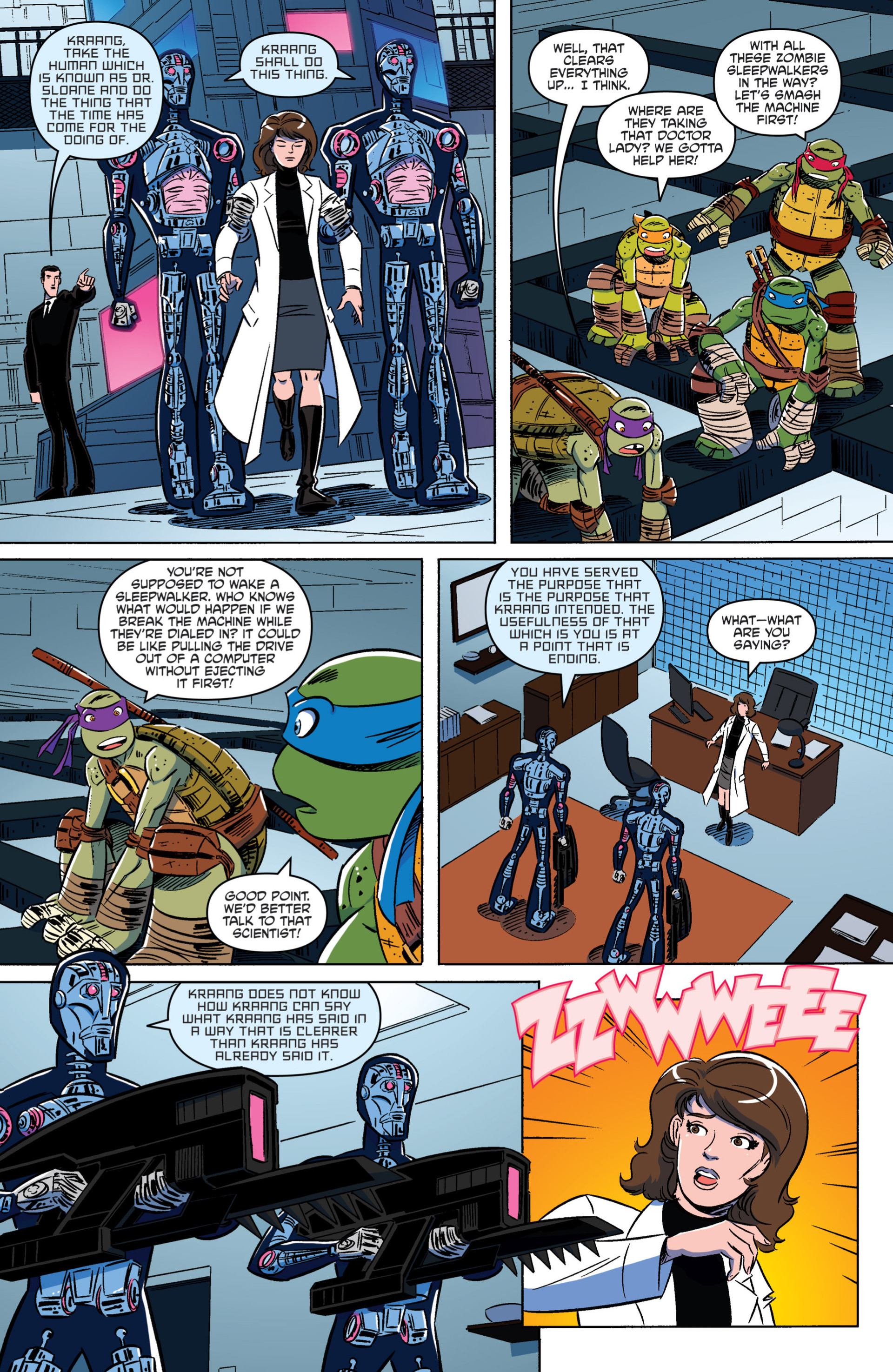 Read online Teenage Mutant Ninja Turtles New Animated Adventures comic -  Issue #3 - 12