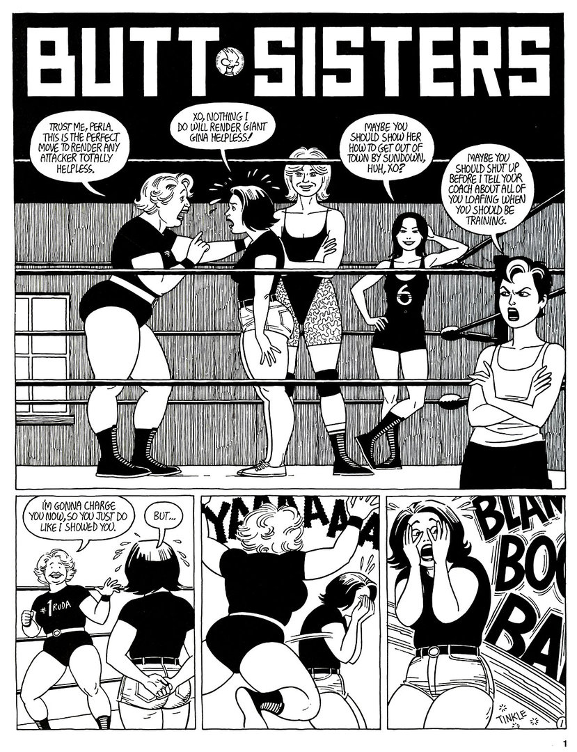 Read online Love and Rockets (1982) comic -  Issue #46 - 3