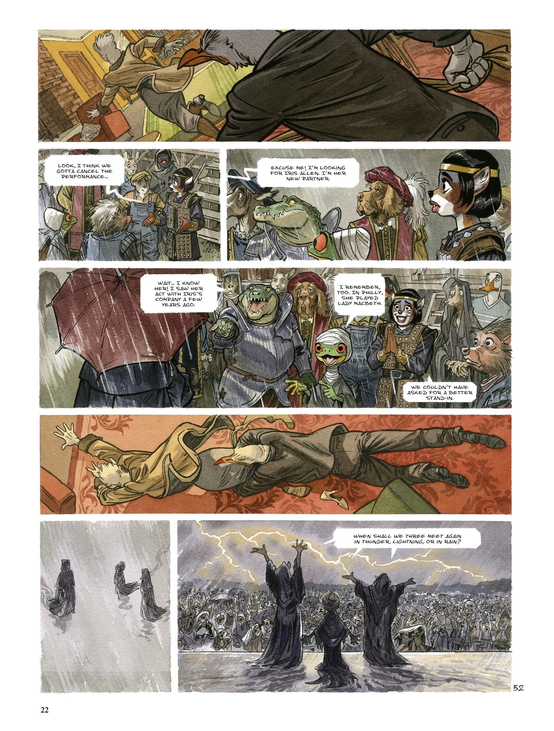 Read online Blacksad: They All Fall Down comic -  Issue #2 - 22