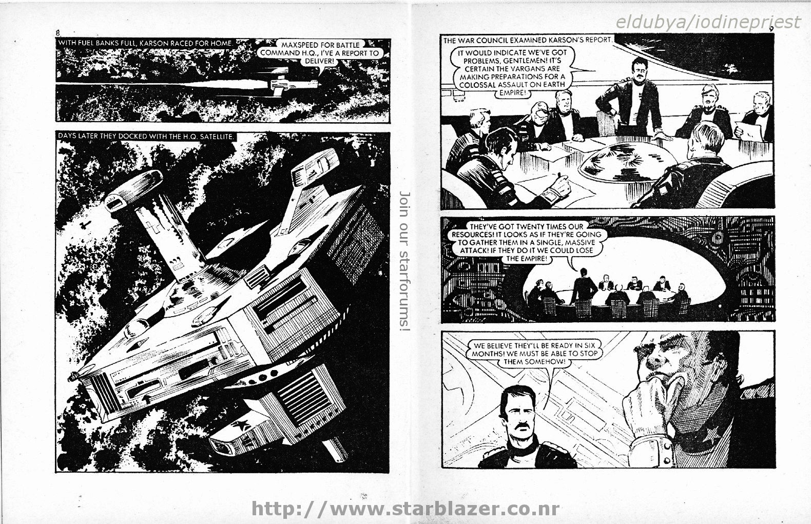 Read online Starblazer comic -  Issue #93 - 6