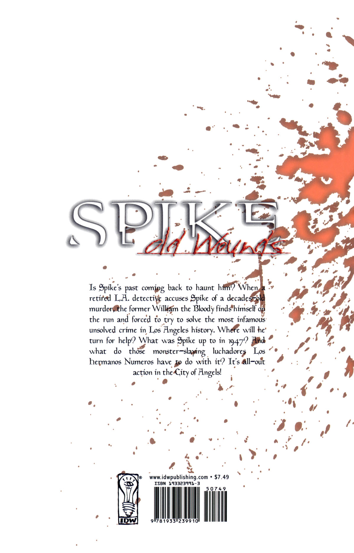 Read online Spike: Old Wounds comic -  Issue # Full - 51