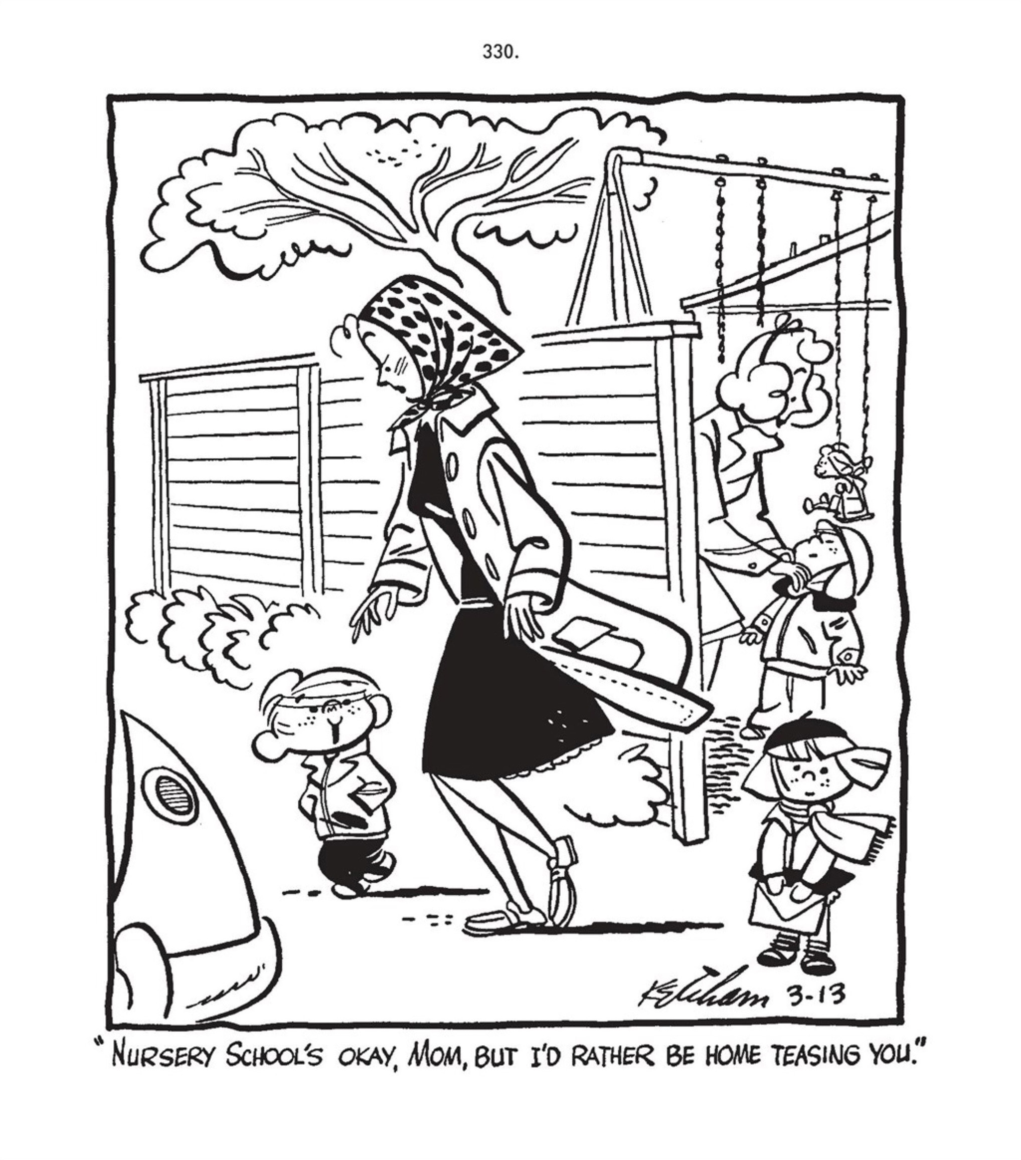 Read online Hank Ketcham's Complete Dennis the Menace comic -  Issue # TPB 1 (Part 4) - 56