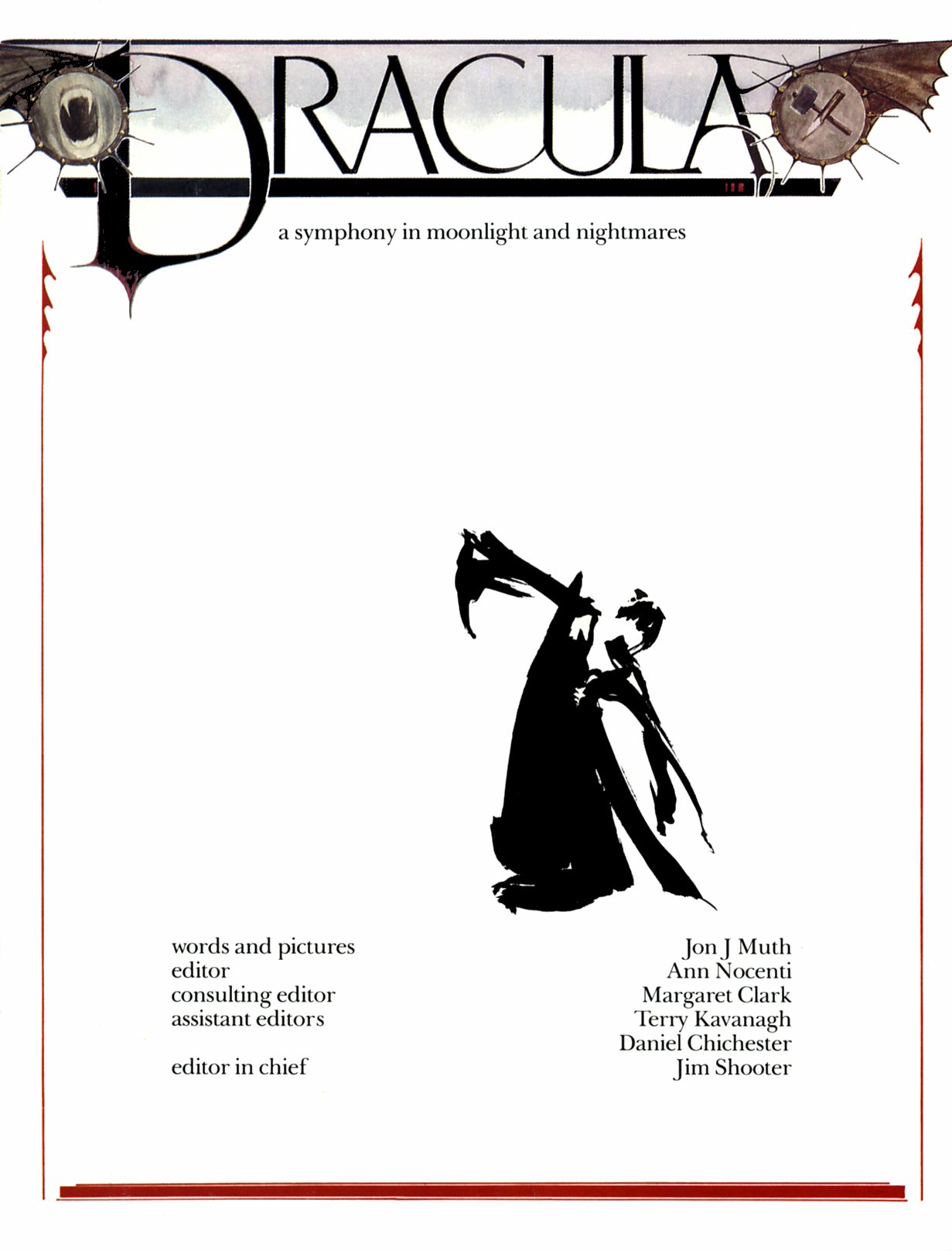 Read online Marvel Graphic Novel comic -  Issue #26 - Dracula A Symphony In Moonlight and Nightmares - 3