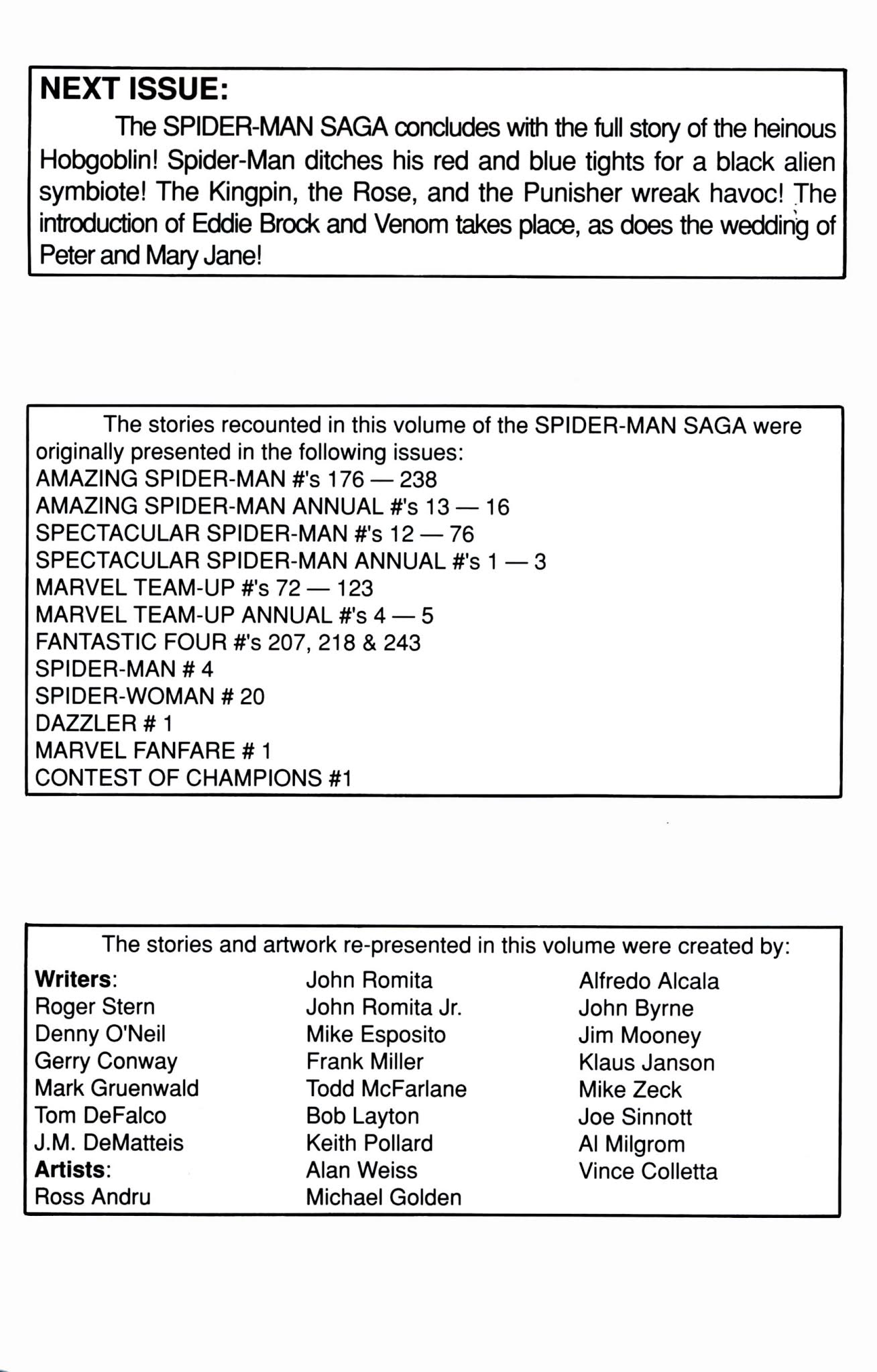 Read online Spider-Man Saga (1991) comic -  Issue #3 - 51