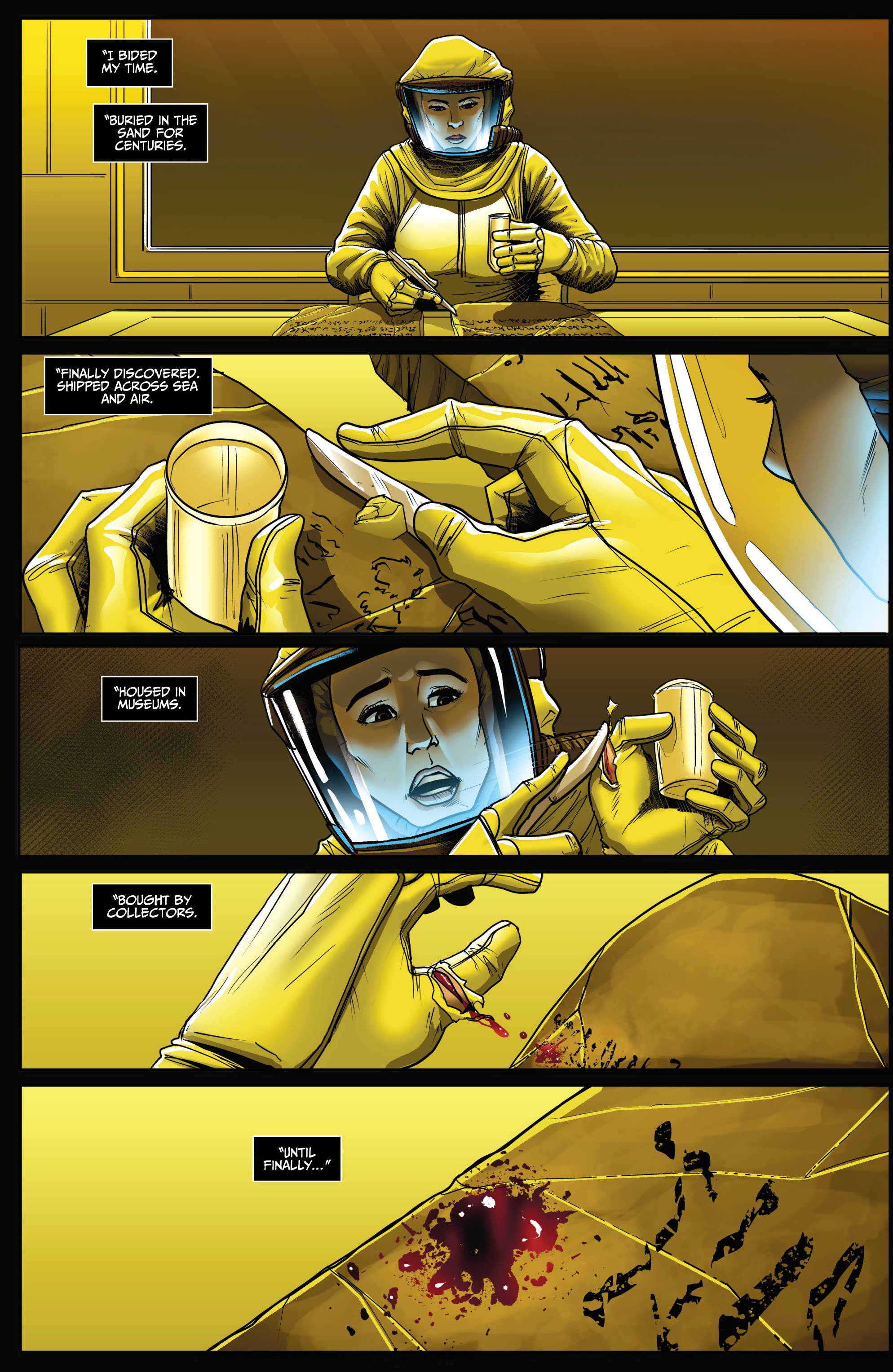 Read online Myths & Legends Quarterly: Blood Pharaoh comic -  Issue # Full - 65