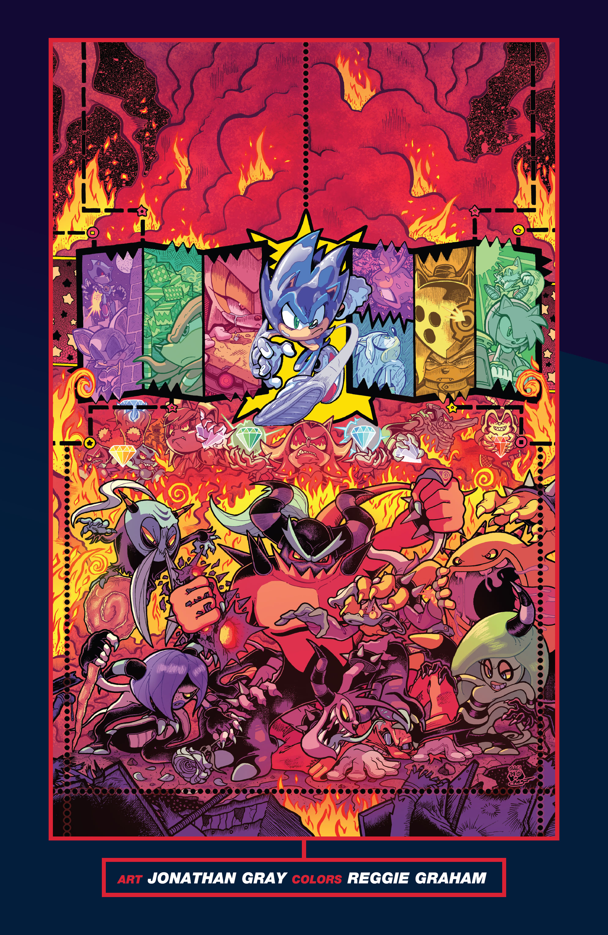 Read online Sonic the Hedgehog (2018) comic -  Issue #25 - 34