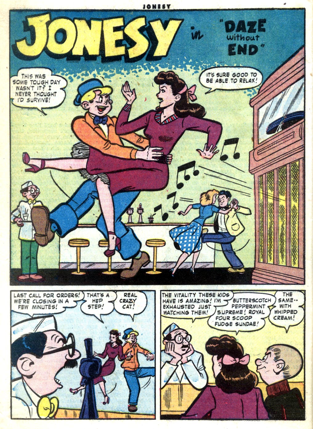 Read online Jonesy (1953) comic -  Issue #2 - 28