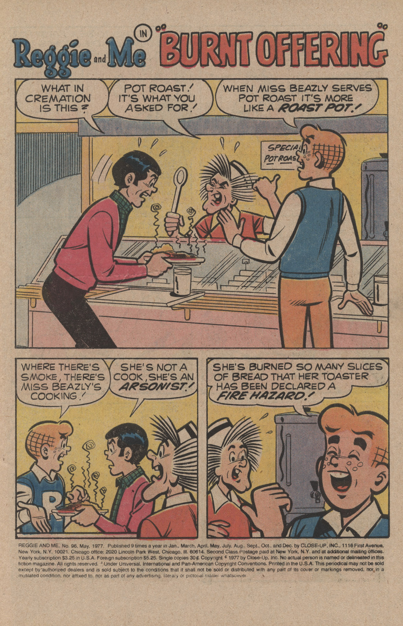 Read online Reggie and Me (1966) comic -  Issue #96 - 3