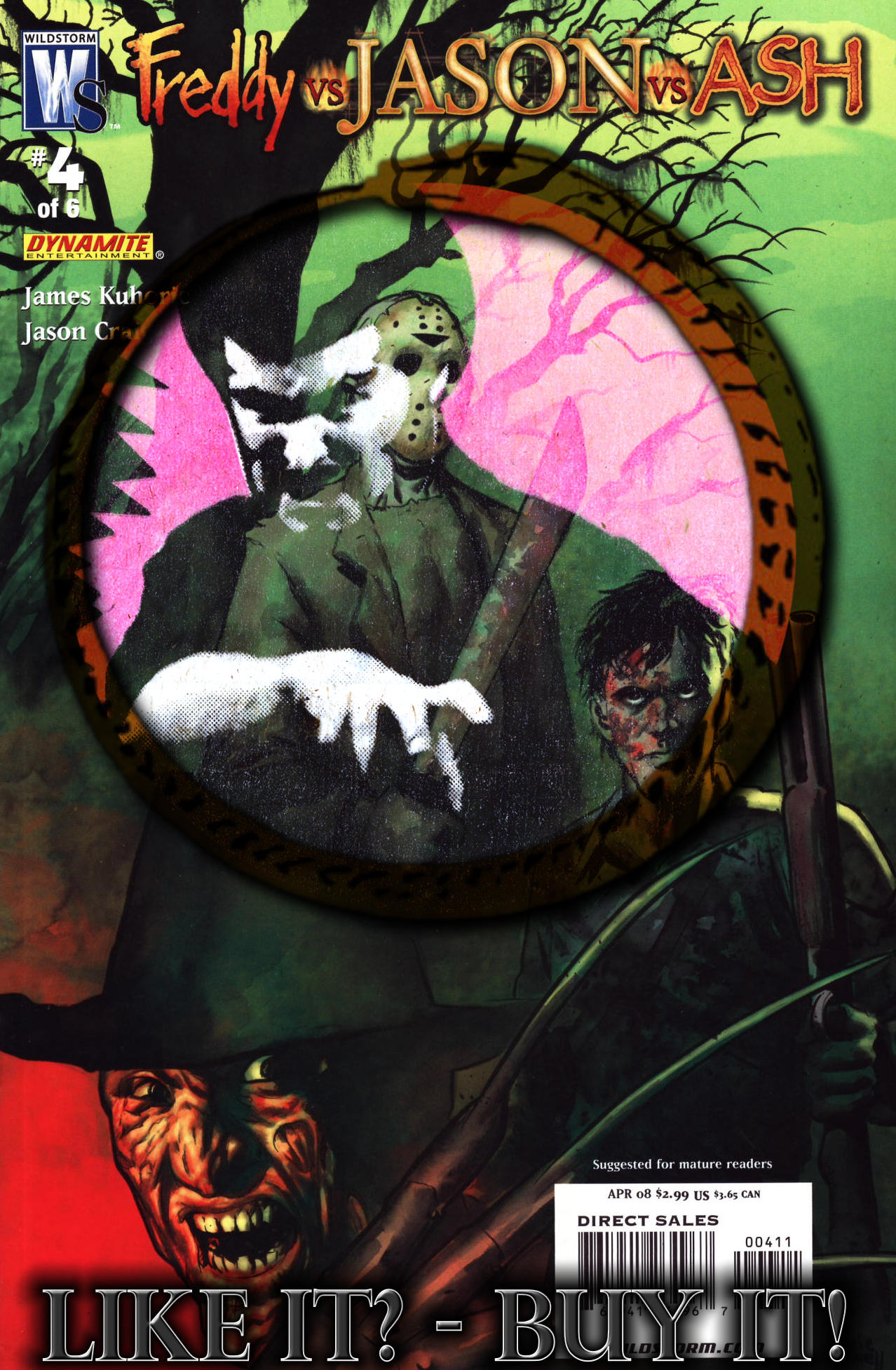 Read online Freddy Vs Jason Vs Ash comic -  Issue #4 - 25
