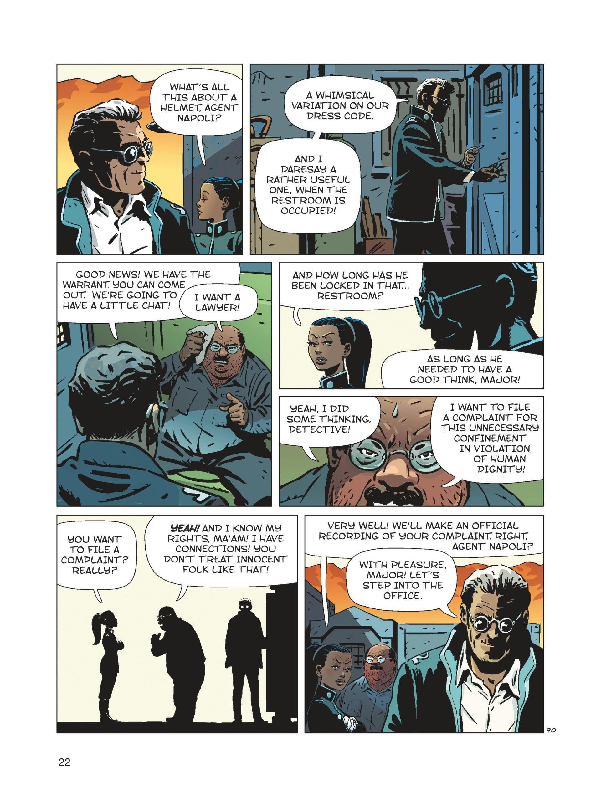 Read online Karma City comic -  Issue #4 - 23