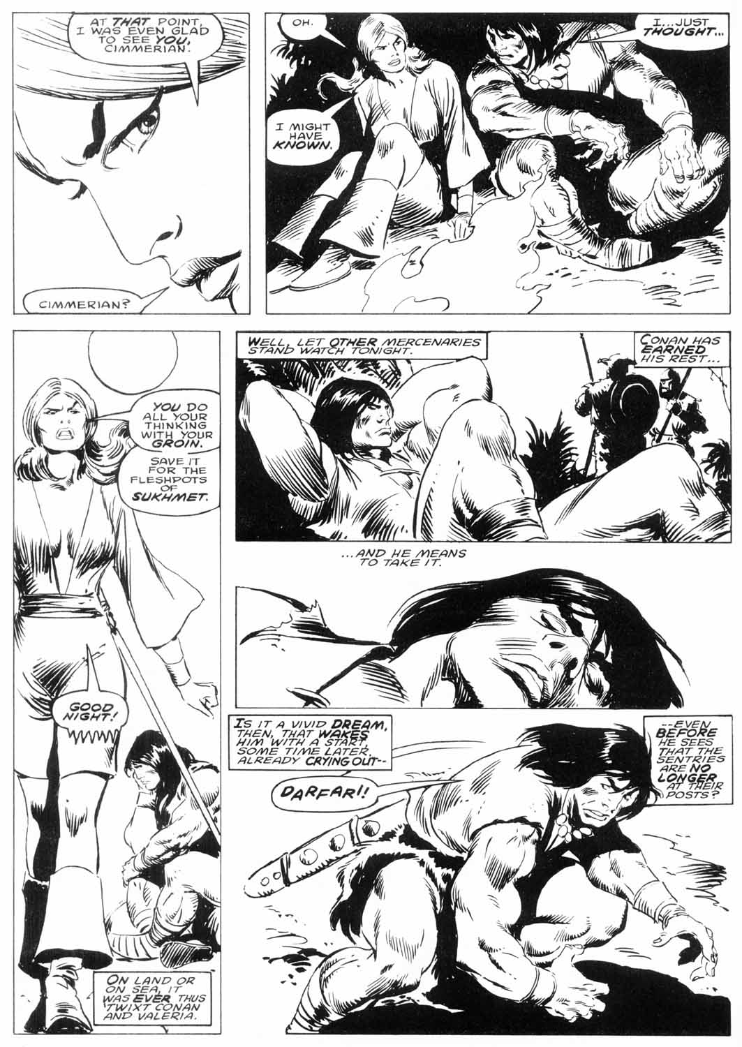 Read online The Savage Sword Of Conan comic -  Issue #225 - 17