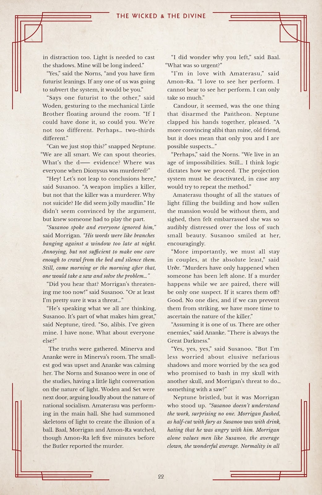 The Wicked + The Divine 1923 issue Full - Page 21