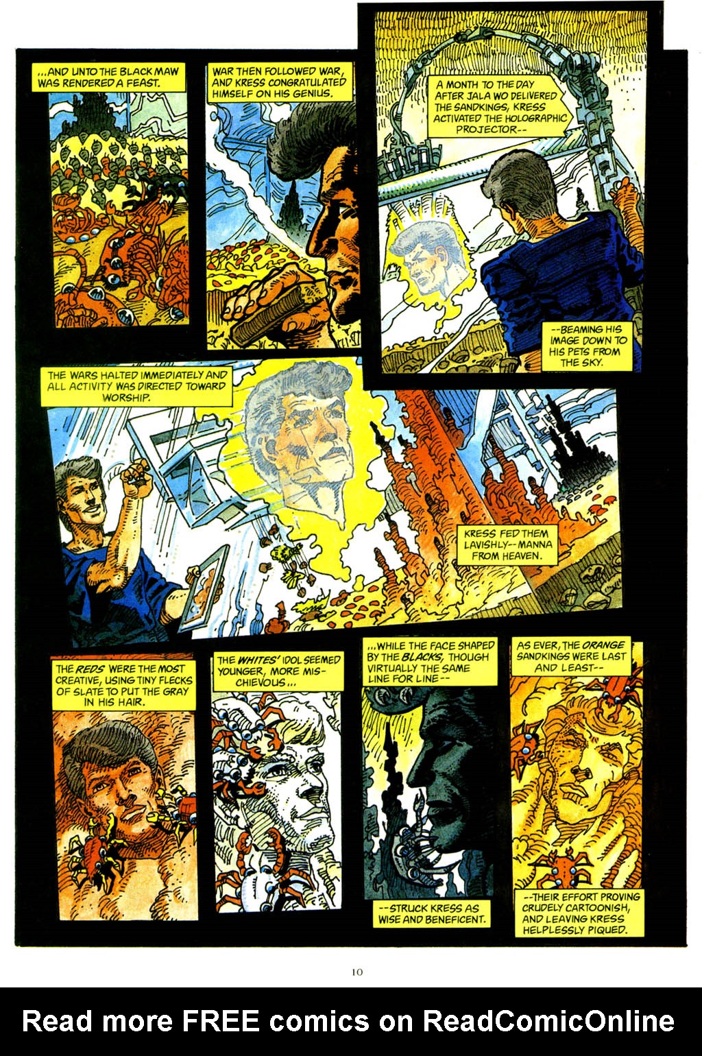 Read online Science Fiction Graphic Novel comic -  Issue #7 - 11